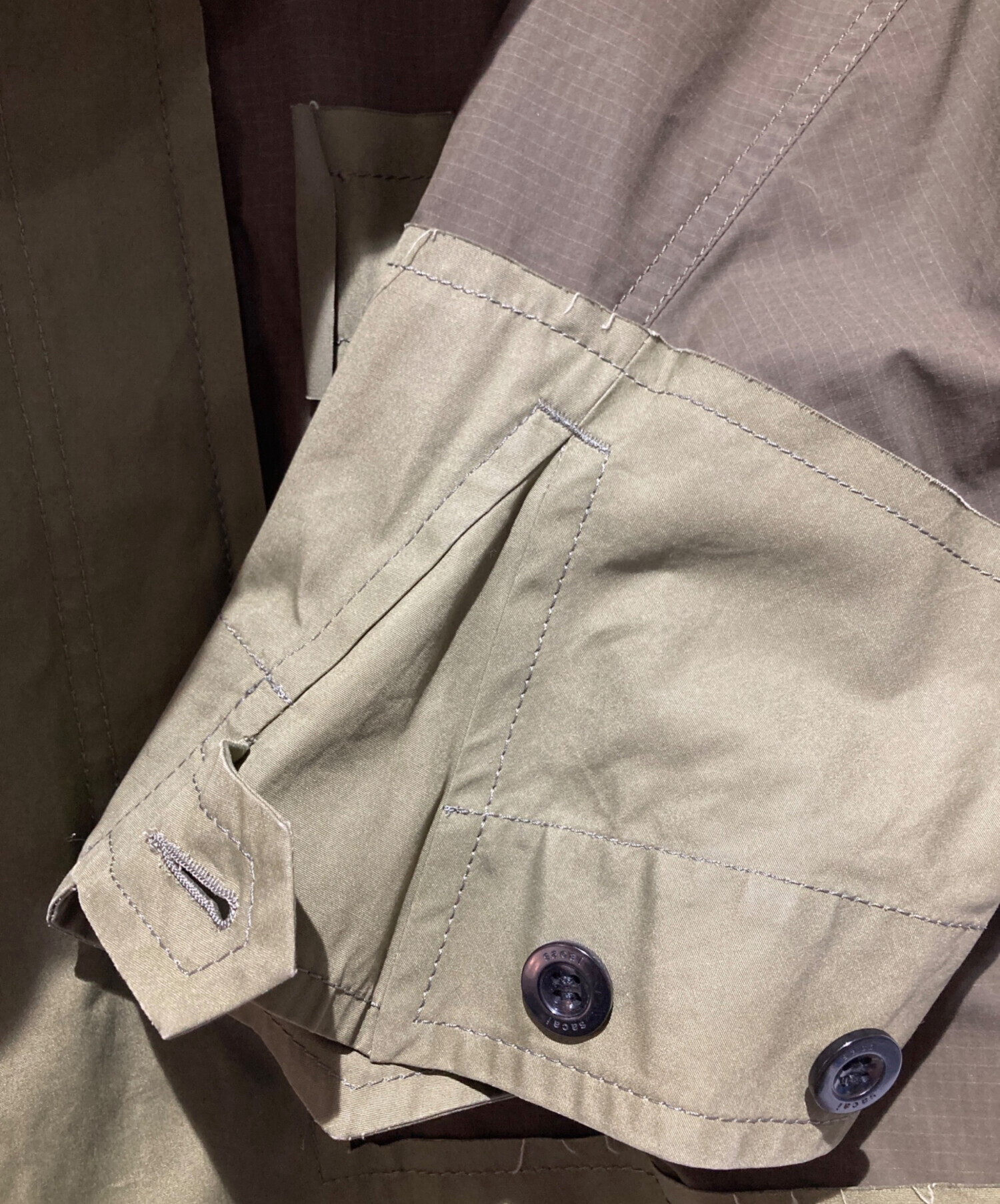 中古・古着通販】sacai (サカイ) 20ss Fabric Combo M-65 Jacket