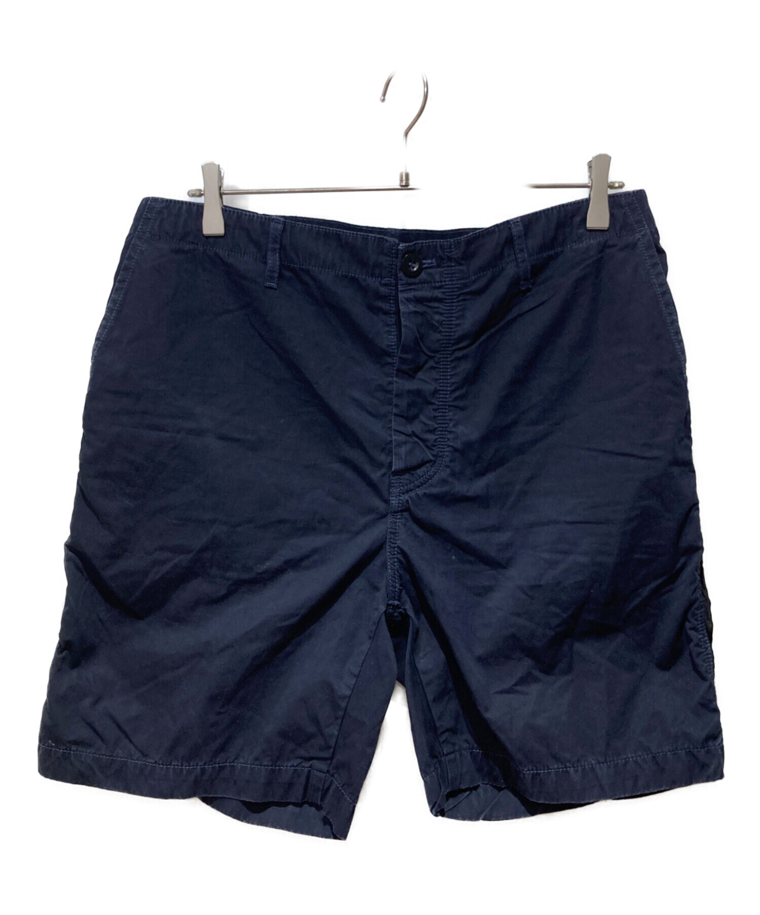 Sacai サカイ Suting ショーツ　ネイビー　サイズ2 中古・古着通販】sacai (サカイ) チノショーツ ネイビー サイズ:3