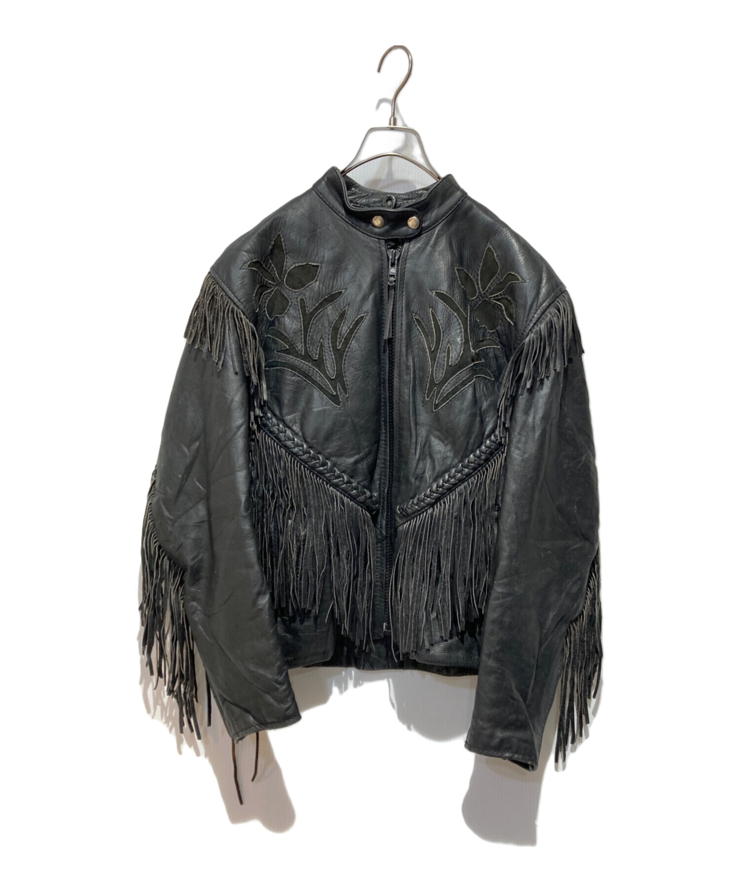 中古・古着通販】Thinsulate (シンサレート) フリンジレザージャケット