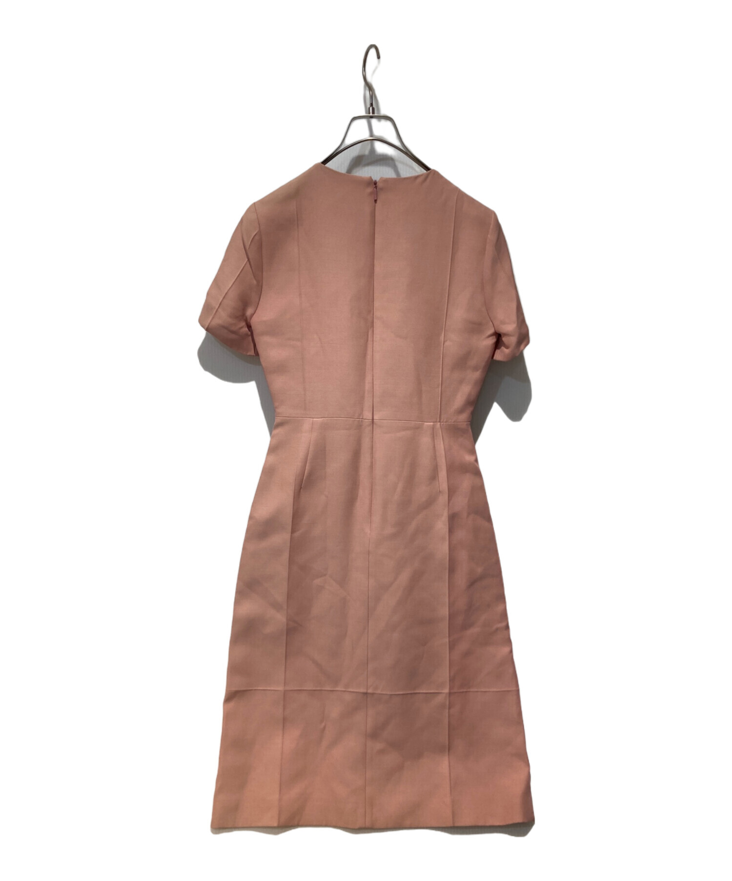中古・古着通販】GUCCI (グッチ) ウールシルクワンピース ピンク
