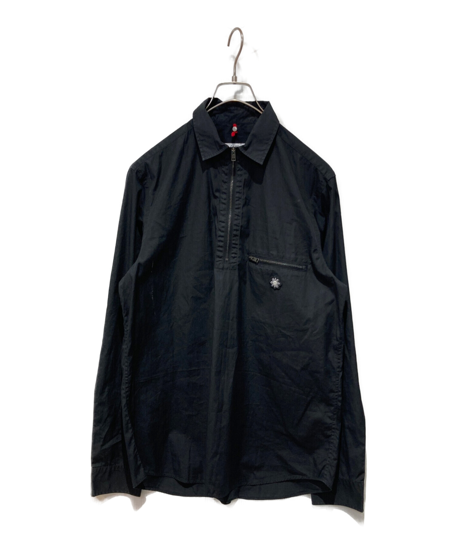 中古・古着通販】OAMC (オーエーエムシー) ハーフジップシャツ