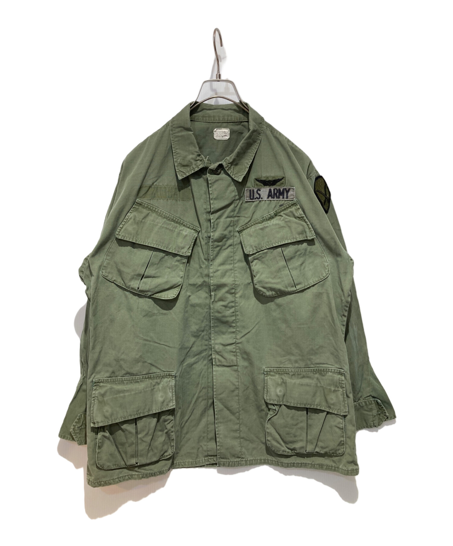 中古・古着通販】US ARMY (ユーエスアーミー) jungle fatigue jacket