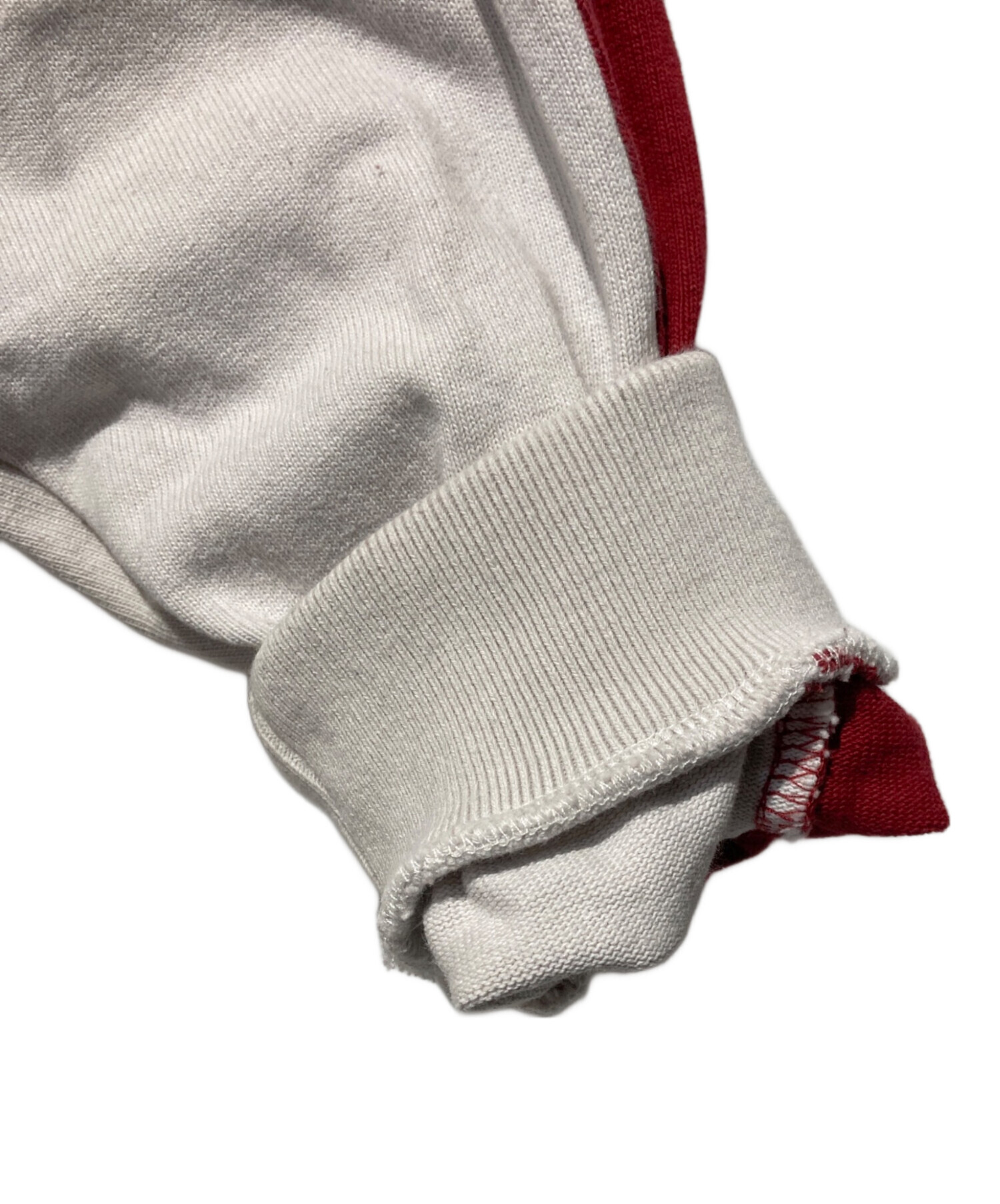 中古・古着通販】SUPREME (シュプリーム) Chest Stripe Rugby ホワイト