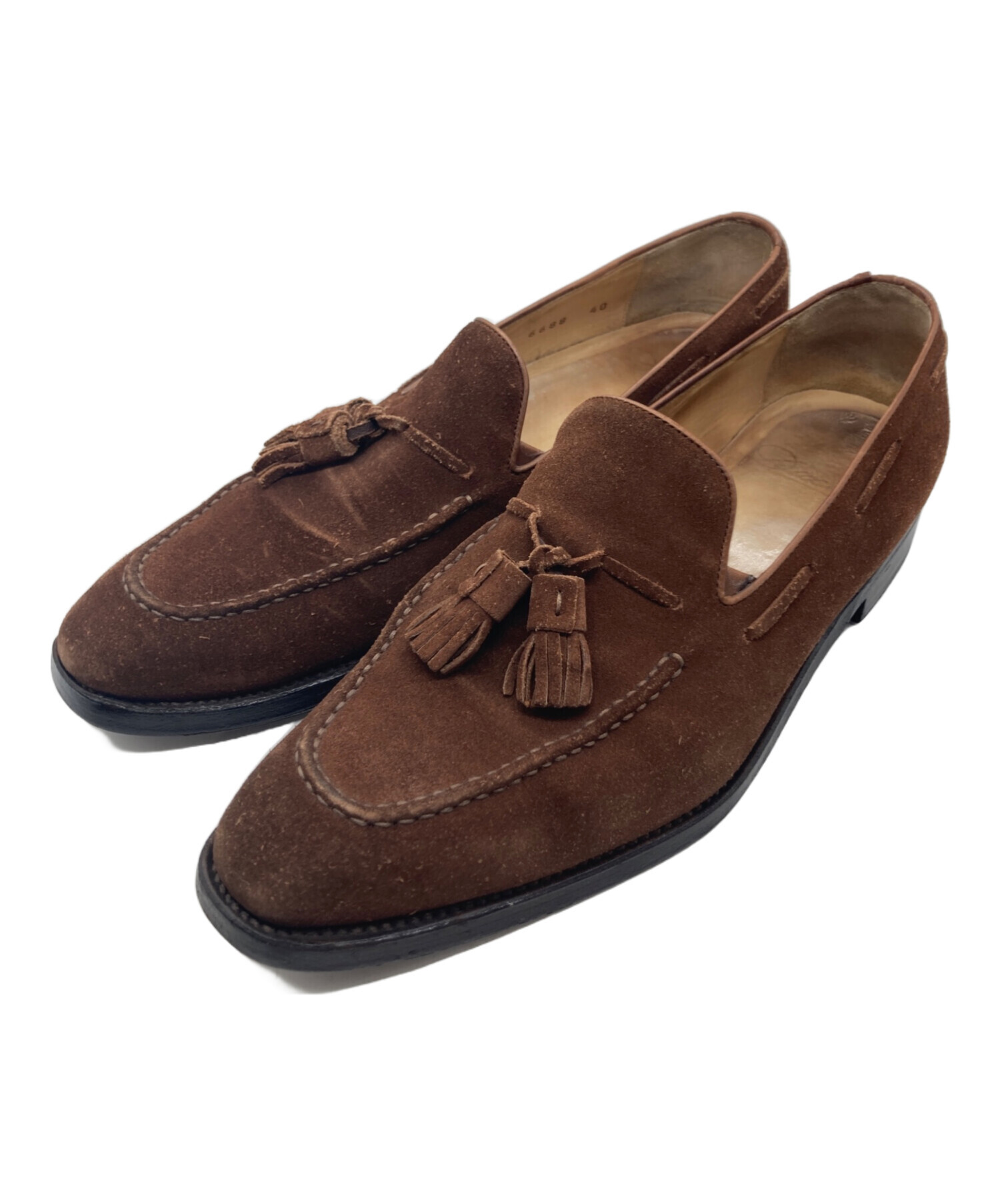 中古・古着通販】Ducal (デュカル) タッセルローファー ブラウン
