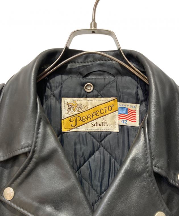 中古・古着通販】Schott (ショット) ダブルライダースジャケット