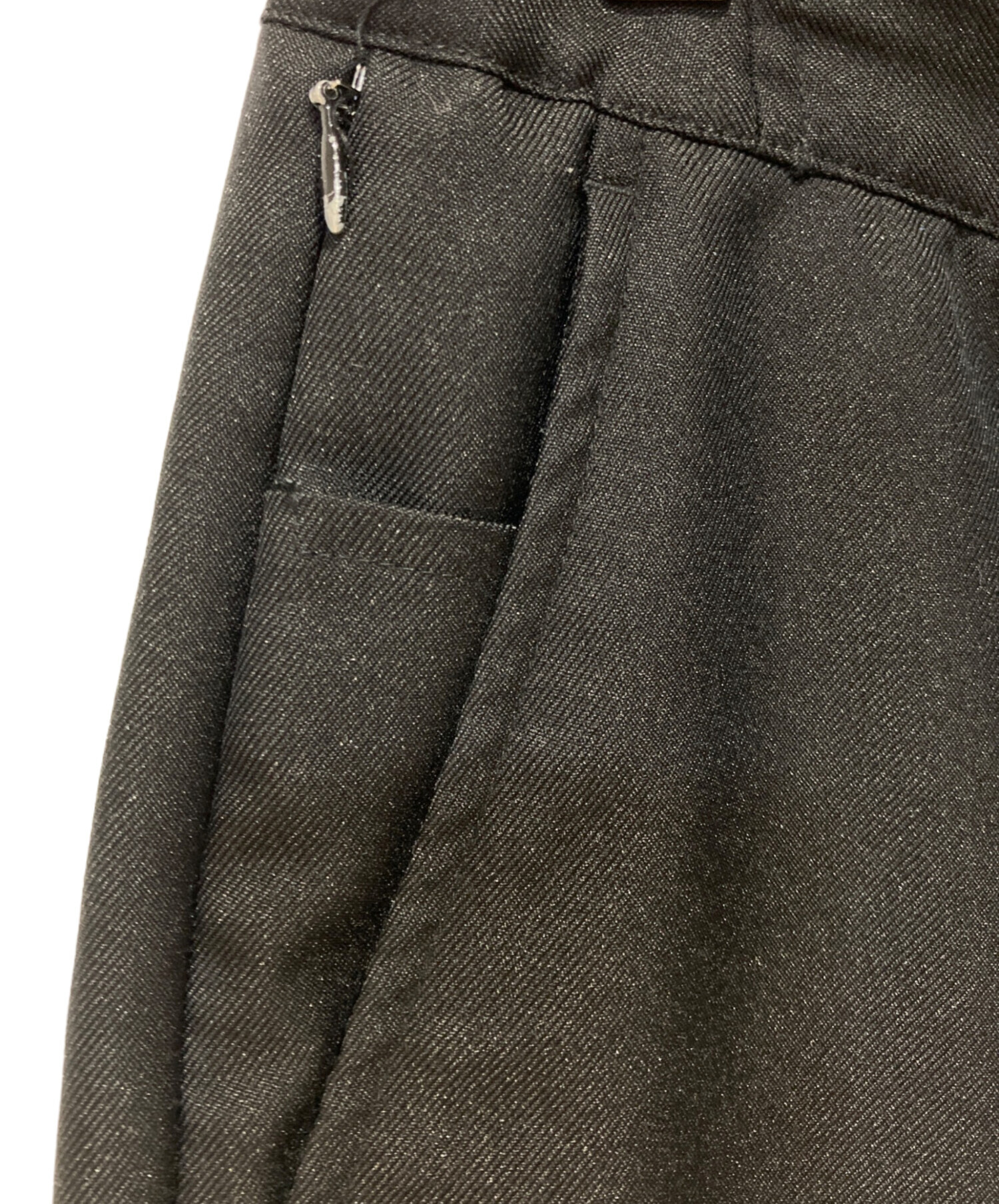 中古・古着通販】pwa (プア) スラックス ブラック サイズ:S｜ブランド