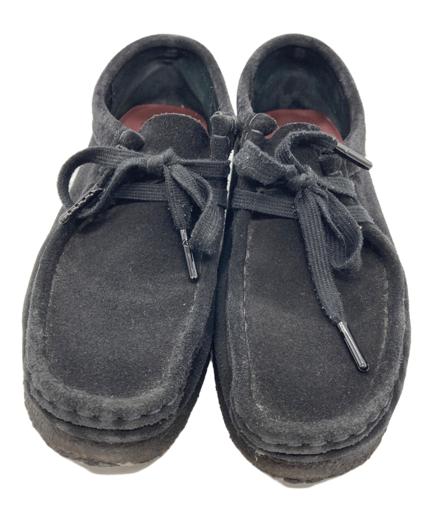 Clarks Wallabee クラークス ワラビー 23.5cm 未使用級【ルタロン】Tストラップ ポインテッドトゥ フラット サンダル