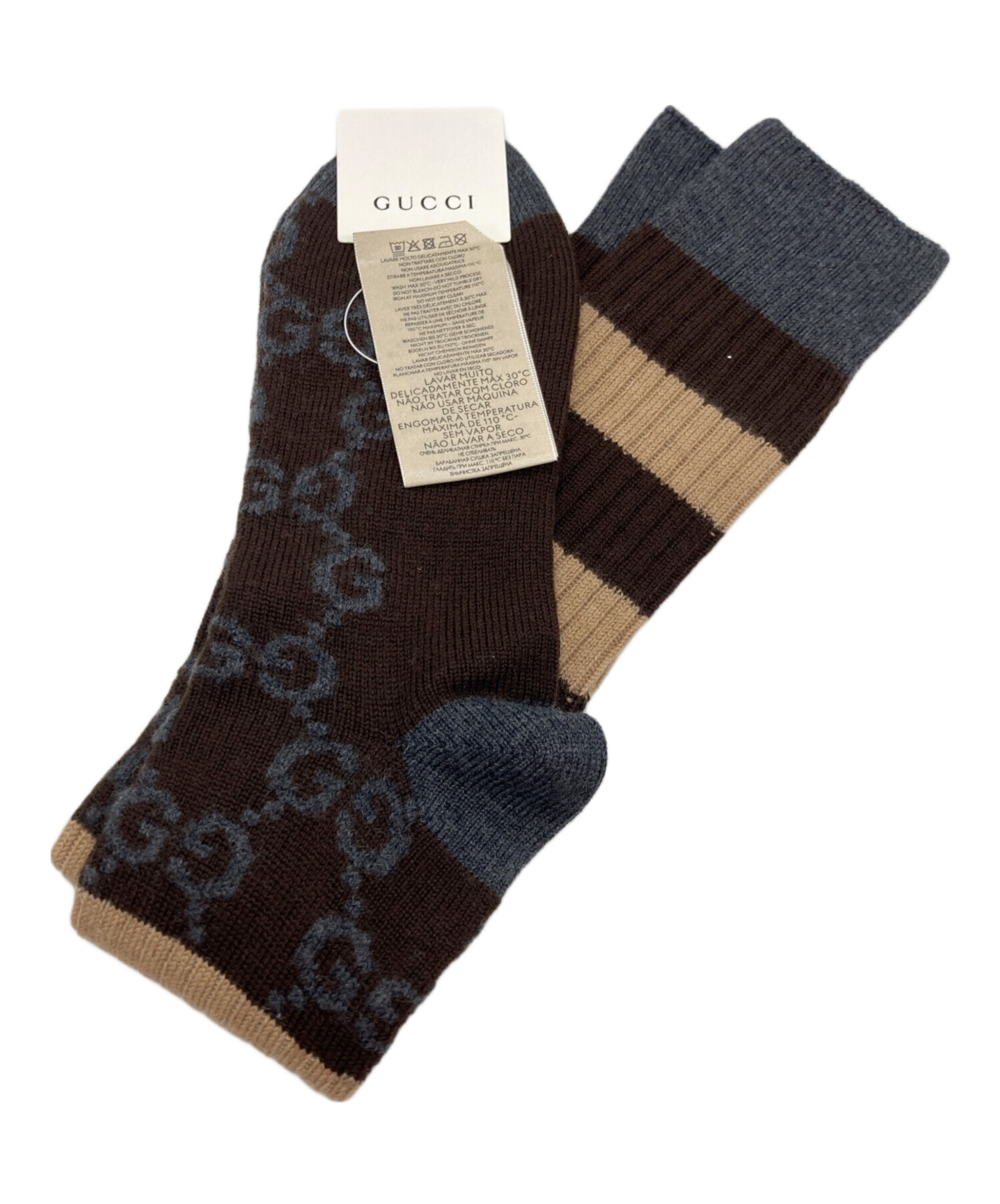 中古・古着通販】GUCCI (グッチ) 靴下 サイズ:M (24~26cm) 未使用品