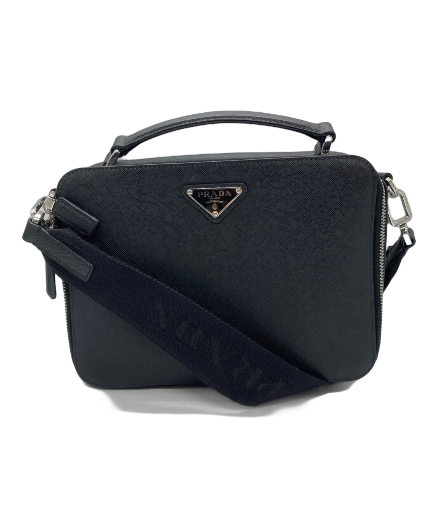 中古・古着通販】PRADA (プラダ) ショルダーバッグ ブラック｜ブランド