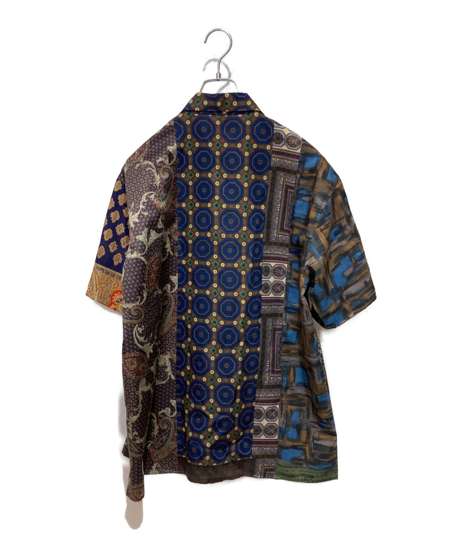 中古・古着通販】INK (インク) remake patchwork open collar ss