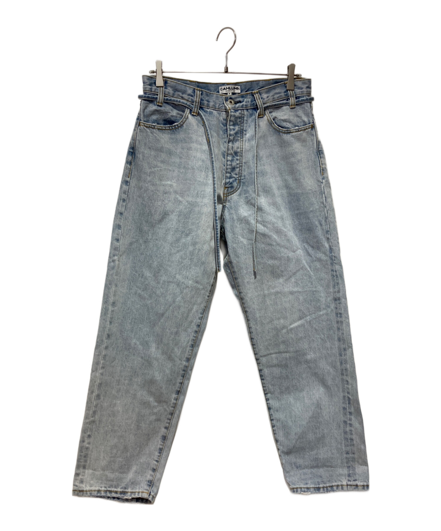 中古・古着通販】CAHLUMN (カウラム) デニムパンツ ブルー サイズ:M 