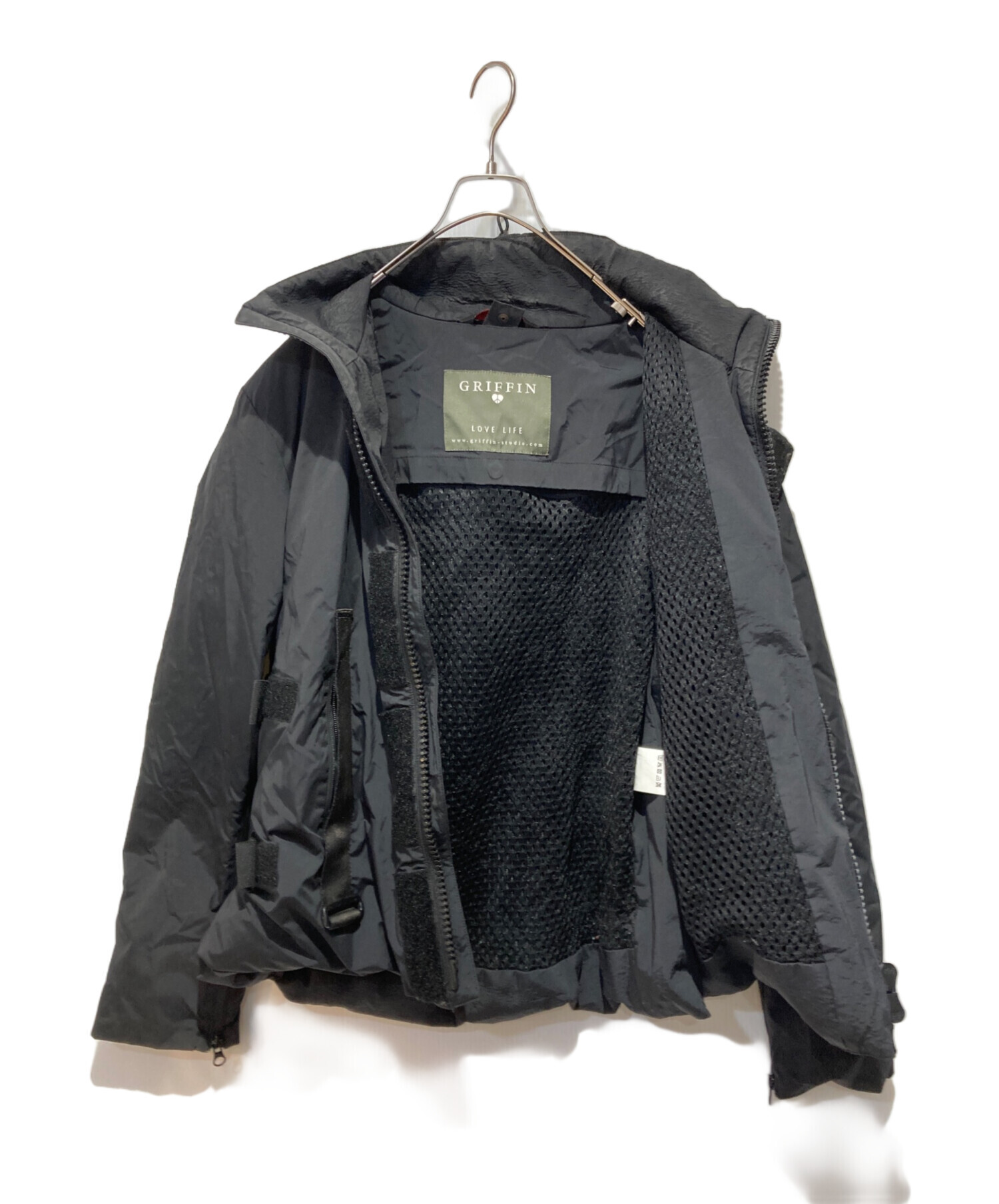 中古・古着通販】GRIFFIN (グリフィン) デザインナイロンジャケット