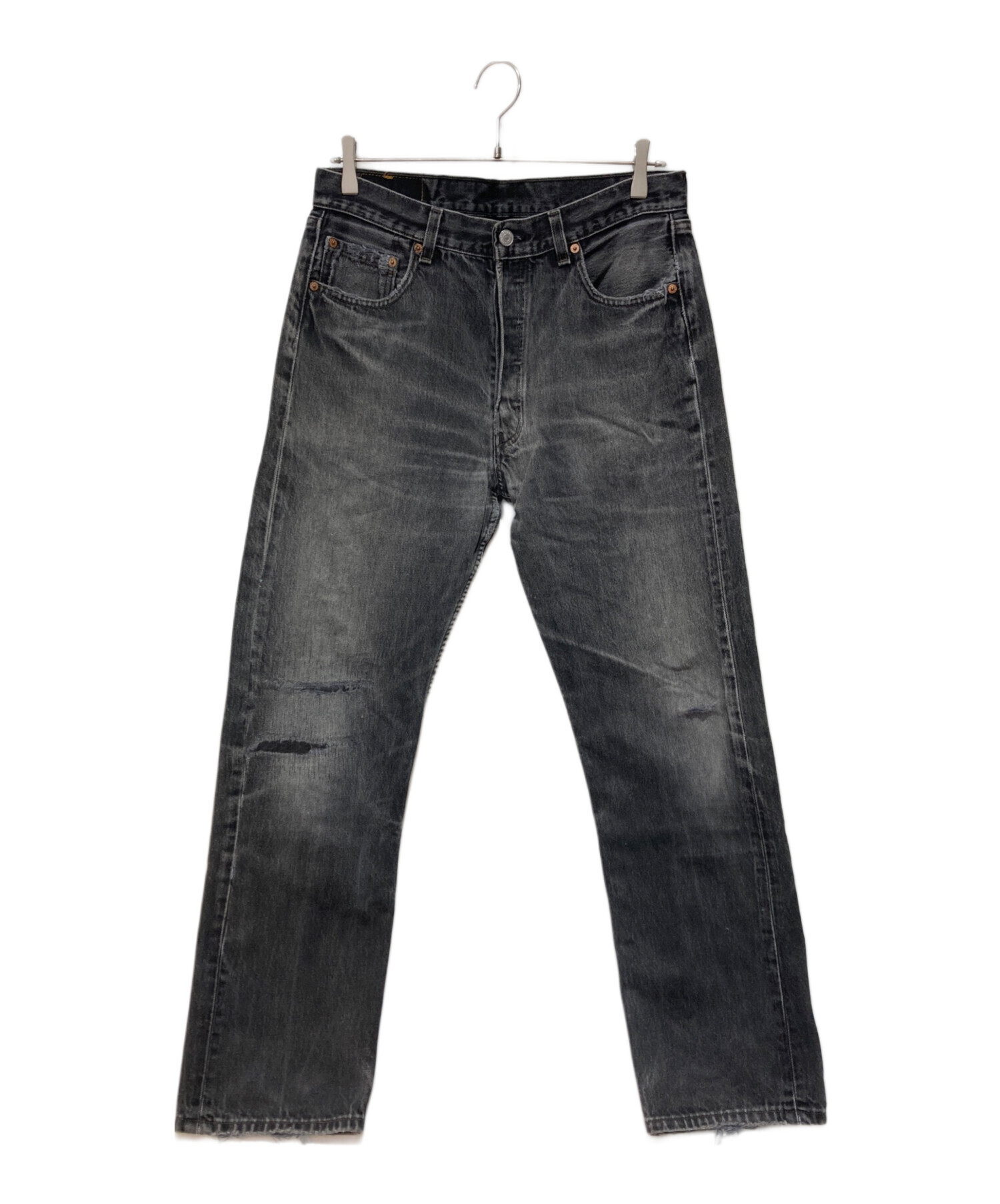 中古・古着通販】LEVI'S (リーバイス) デニムパンツ ブラック サイズ