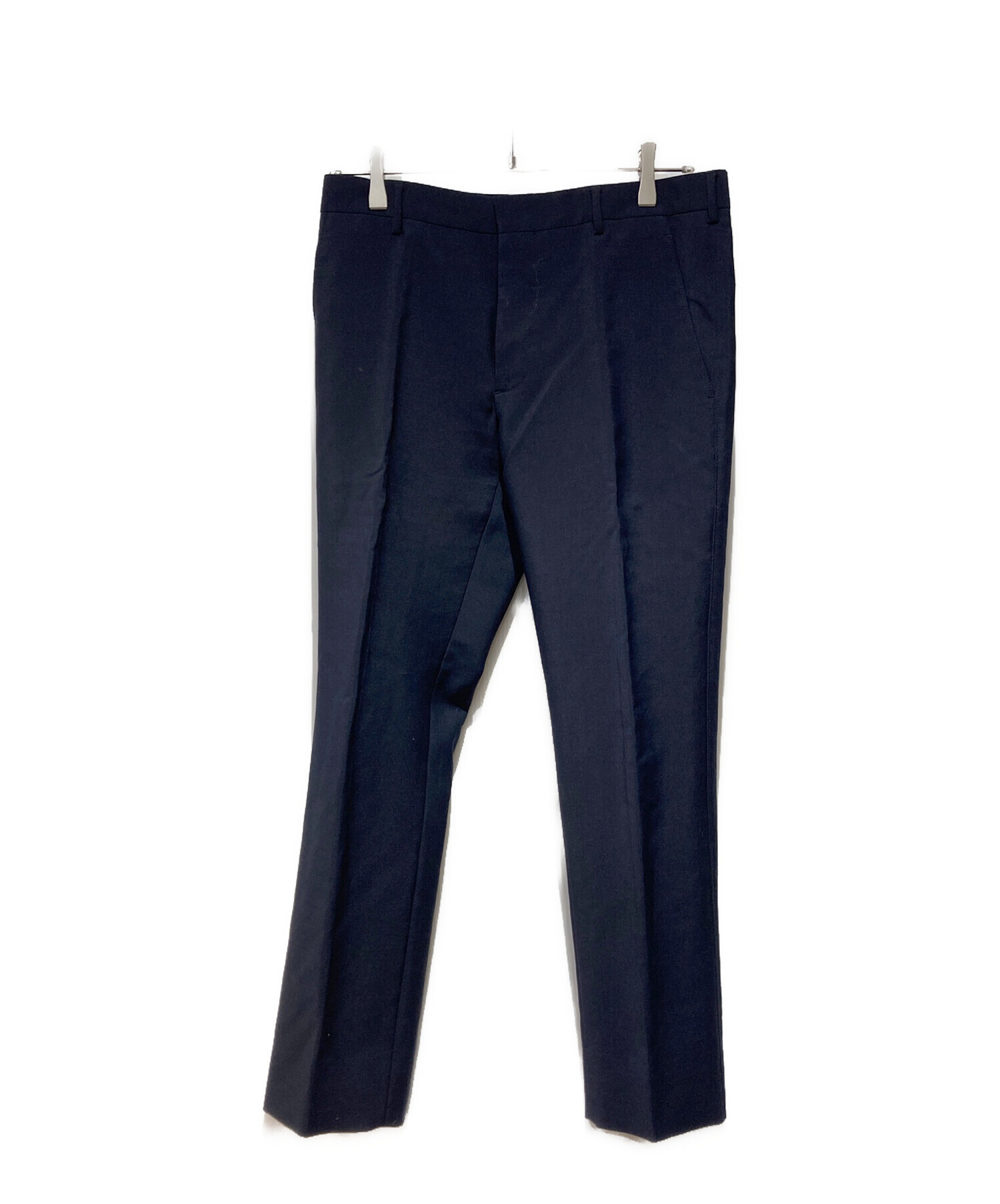 中古・古着通販】PRADA (プラダ) スラックス ネイビー サイズ:46