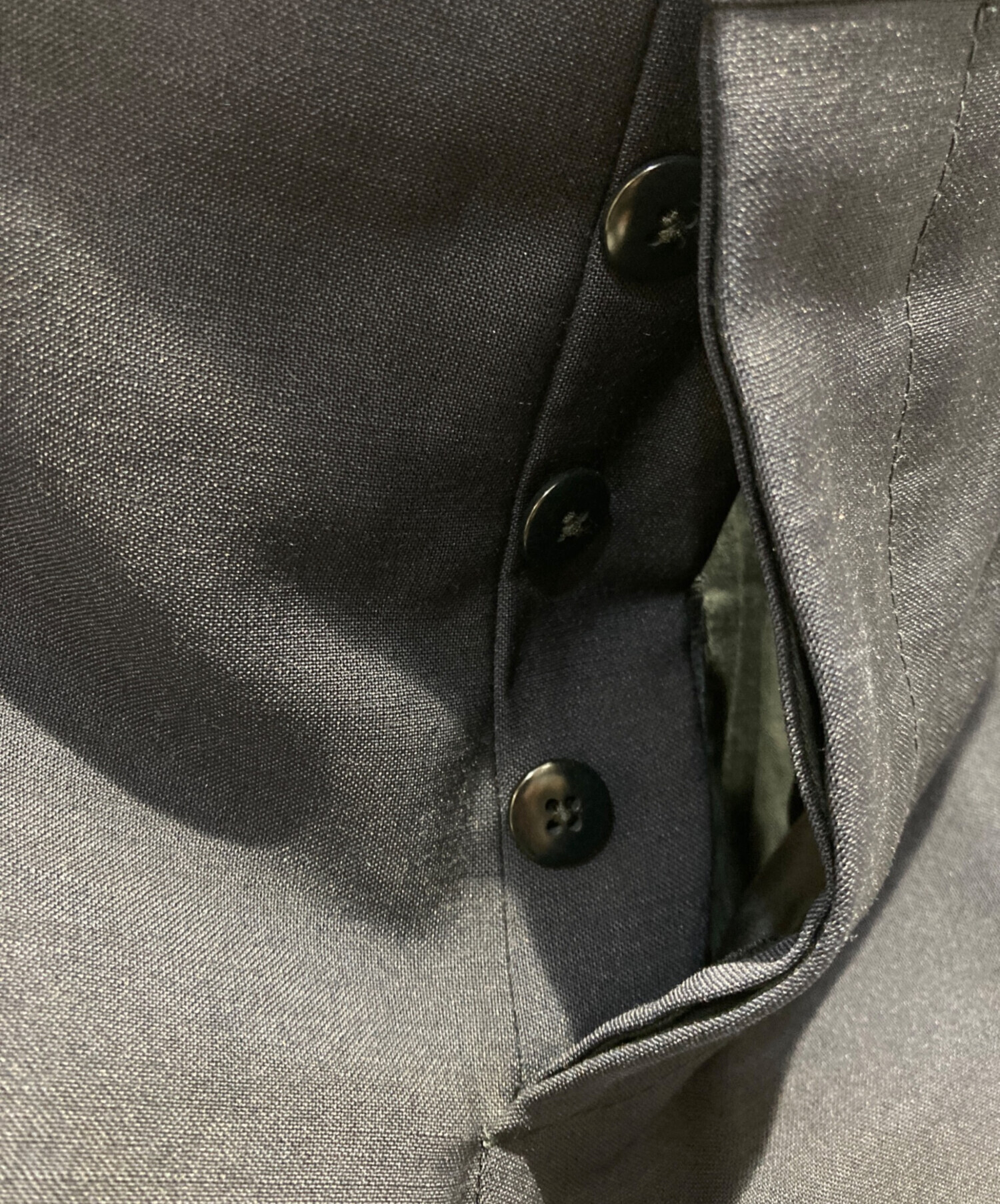 中古・古着通販】PRADA (プラダ) スラックス ネイビー サイズ:46