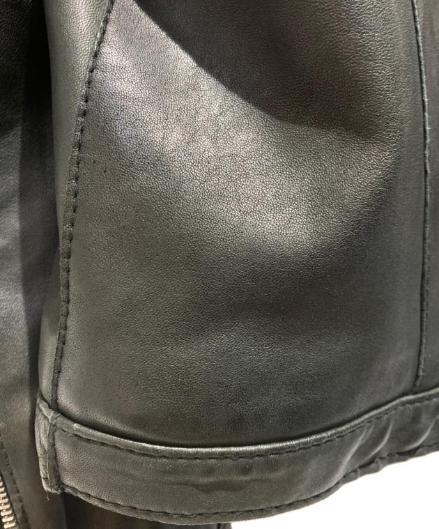 中古・古着通販】Delan (デラン) ラムレザー シングルライダース