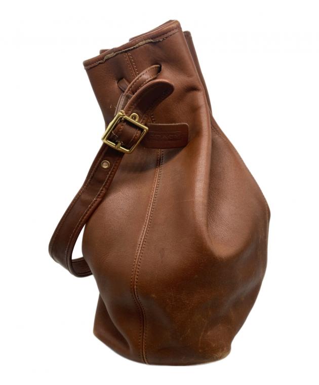 中古・古着通販】COACH (コーチ) ショルダーバッグ ブラウン｜ブランド