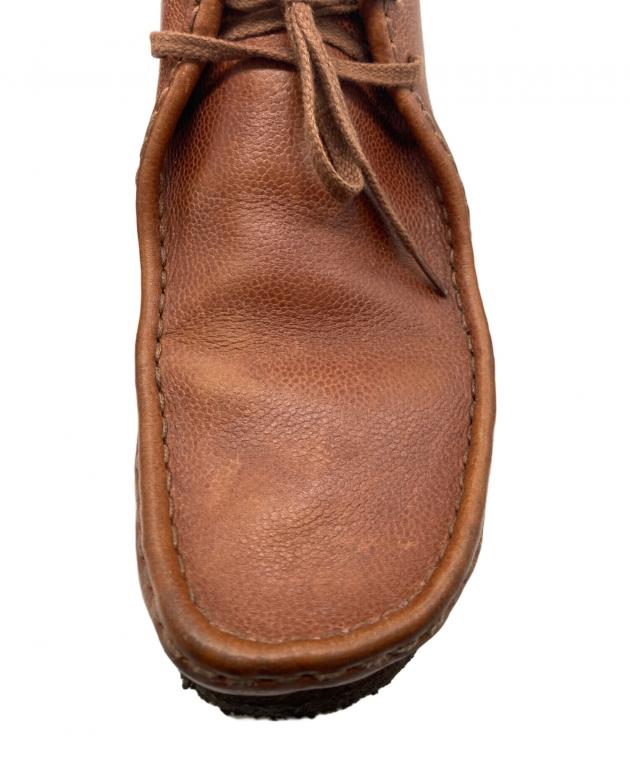 中古・古着通販】CLARKS (クラークス) ワラビーブーツ ブラウン サイズ