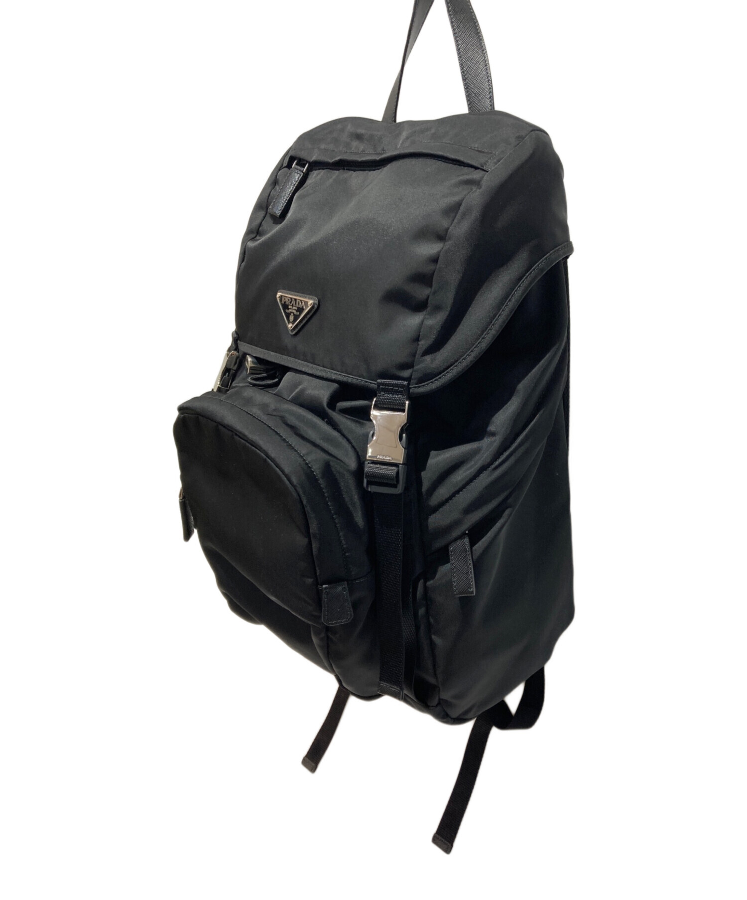 中古・古着通販】PRADA (プラダ) リュック ブラック｜ブランド・古着