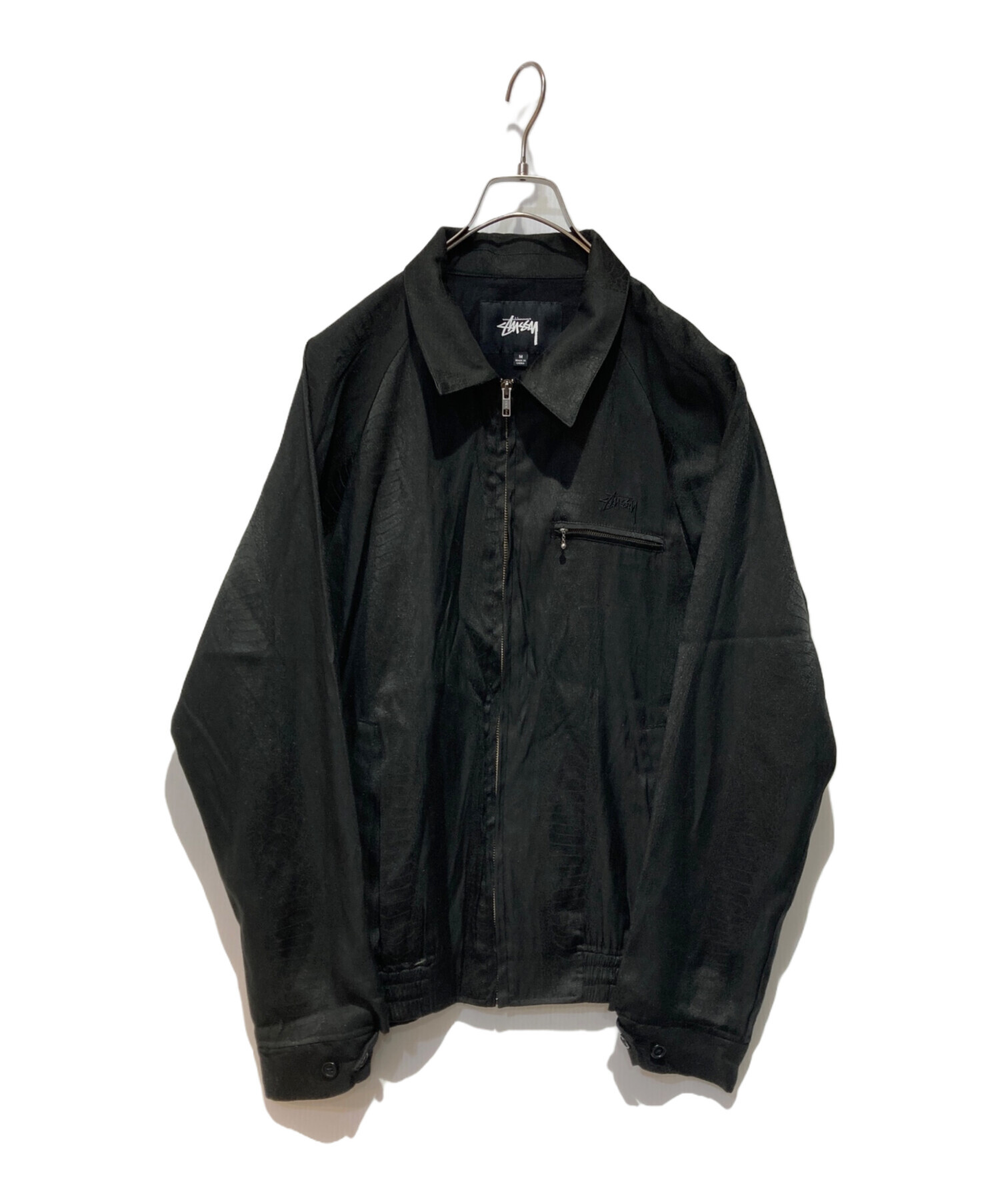 中古・古着通販】stussy (ステューシー) Snake Bryan Jacket ブラック