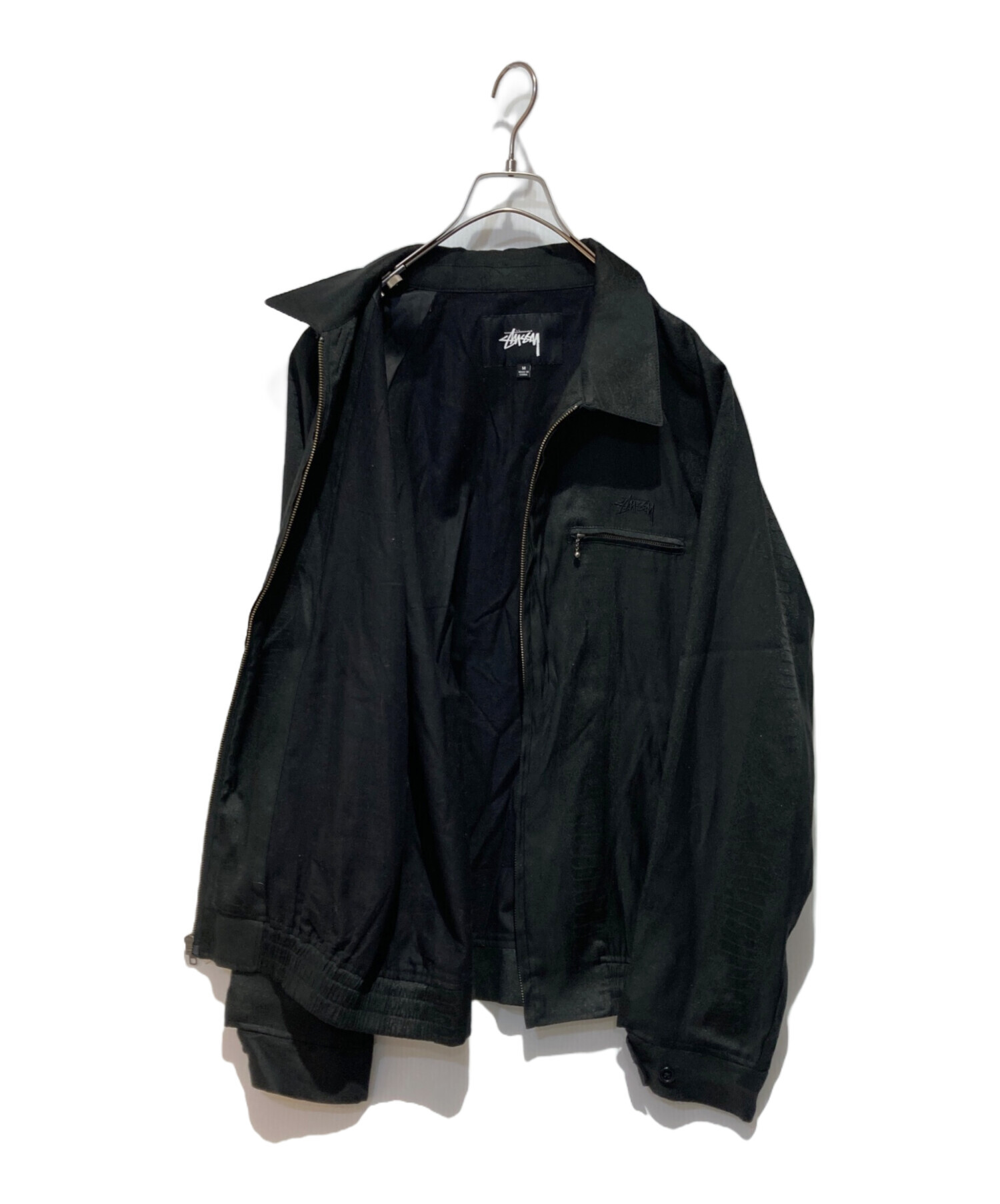 中古・古着通販】stussy (ステューシー) Snake Bryan Jacket ブラック