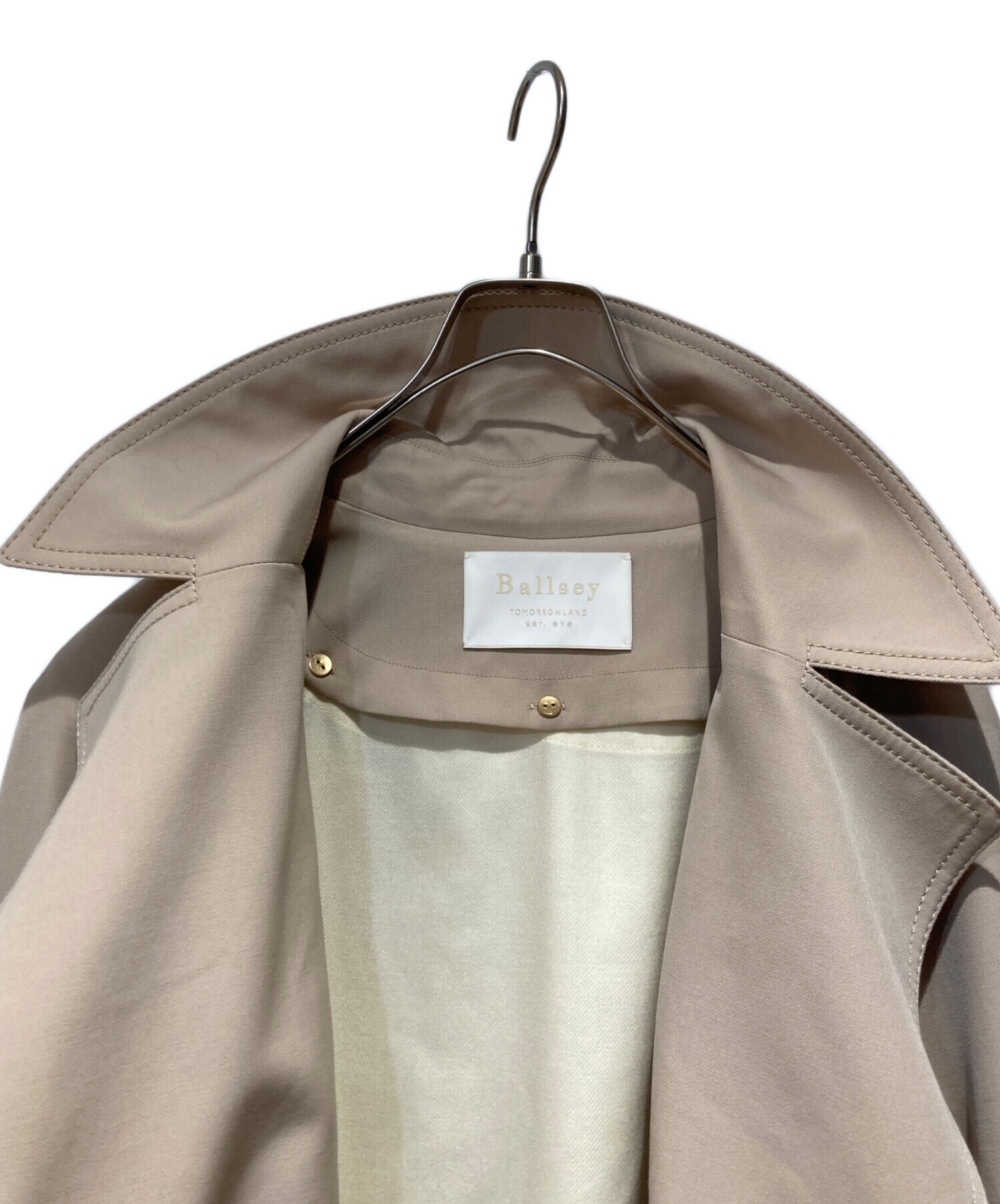 中古・古着通販】BALLSEY (ボールジィ) ウールギャバジン ガウンコート