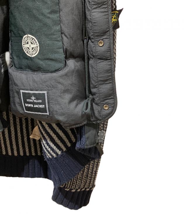 中古・古着通販】STONE ISLAND (ストーンアイランド) 2WAY ZIP KNIT
