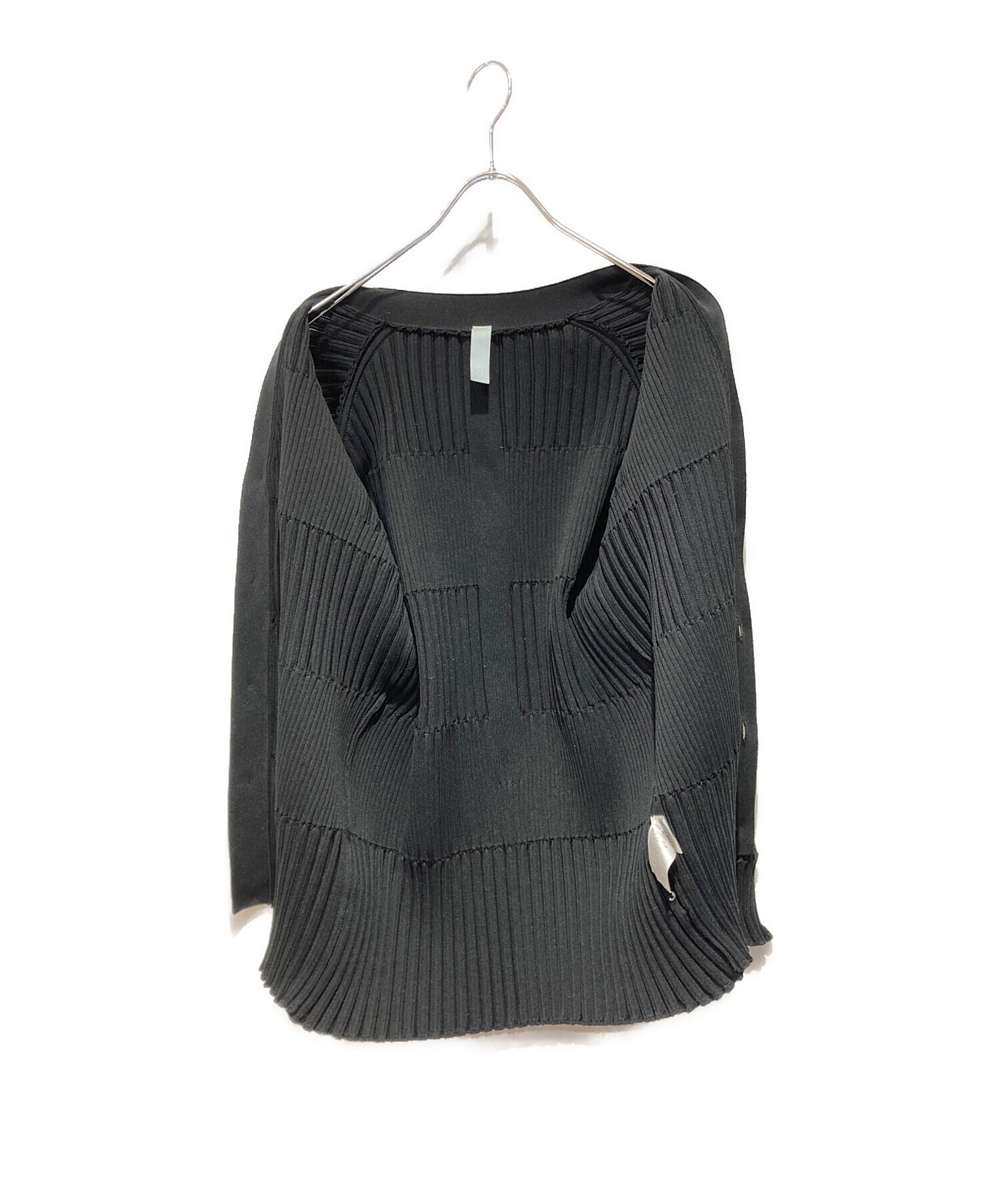 中古・古着通販】CFCL (シーエフシーエル) FLUTED CARDIGAN ブラック 
