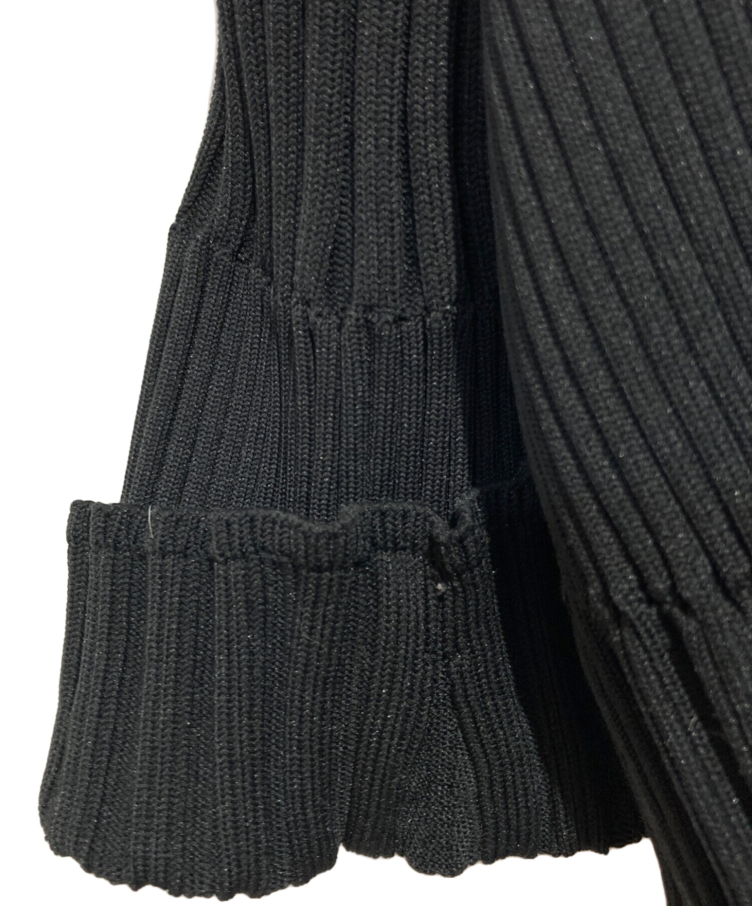 中古・古着通販】CFCL (シーエフシーエル) FLUTED CARDIGAN ブラック 
