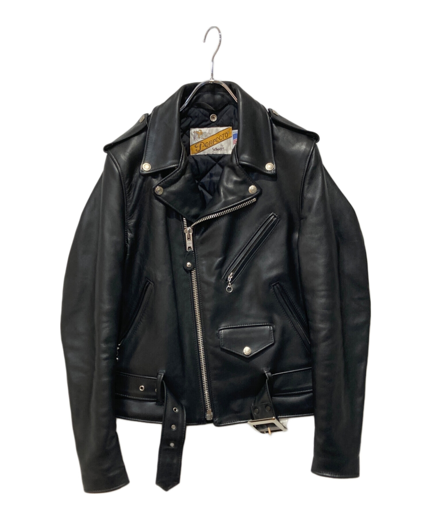 中古・古着通販】Schott (ショット) DOUBLE RIDERS ブラック サイズ:34