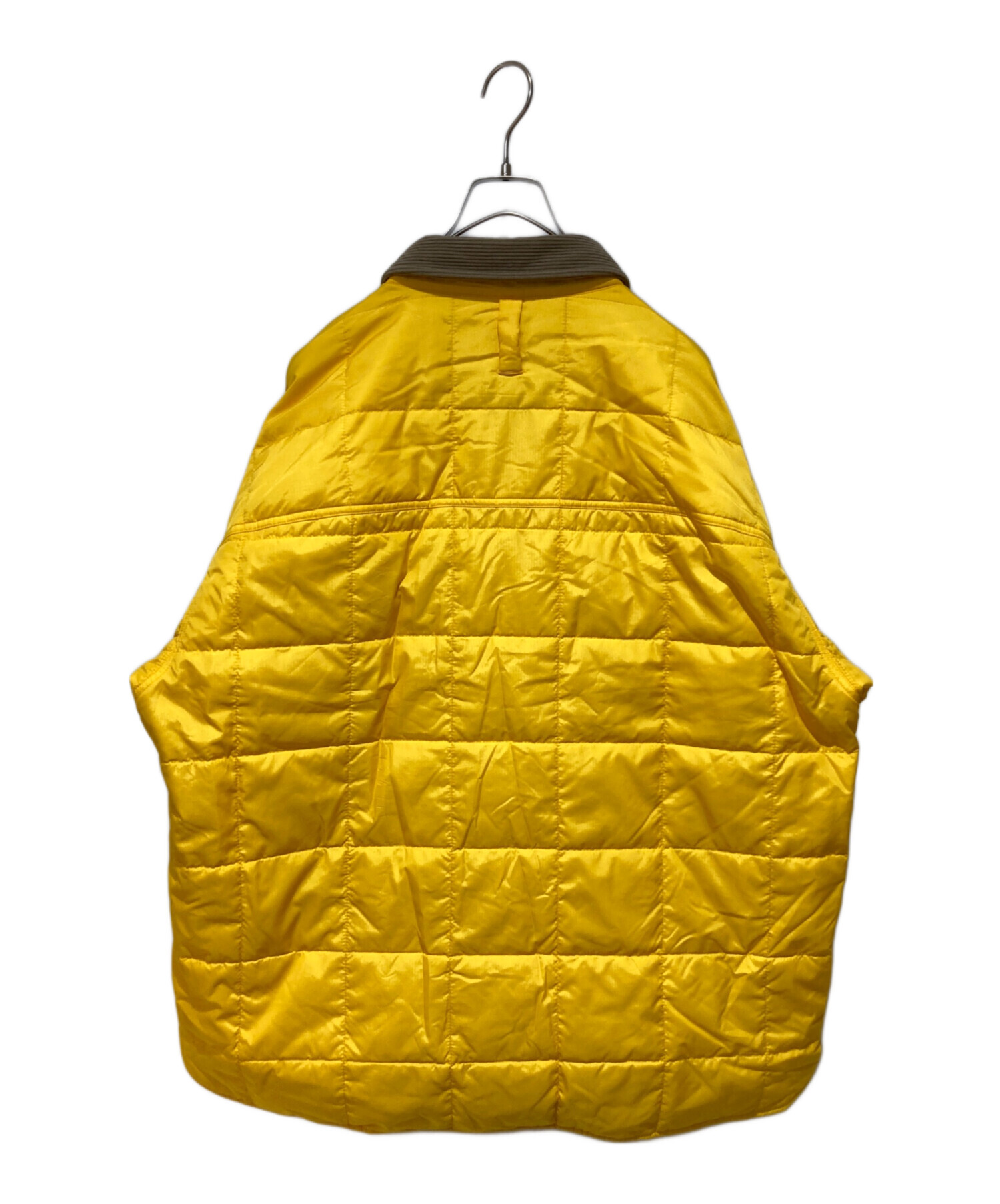 中古・古着通販】PWA (プア) QUILTED PUFFY SHIRT イエロー×グレー