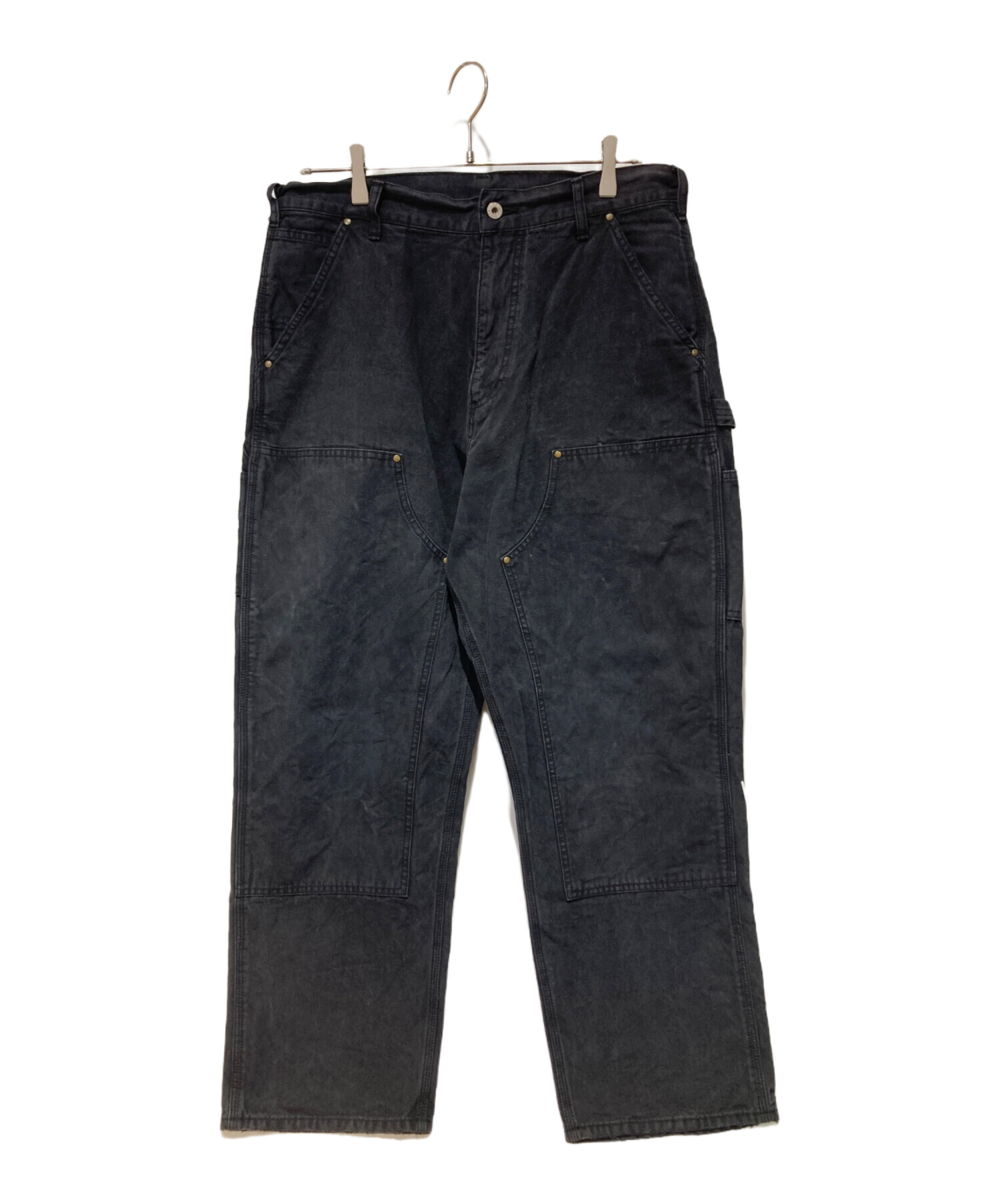 中古・古着通販】SEQUEL (シークエル) PAINTER PANTS(TYPE-P) ブラック