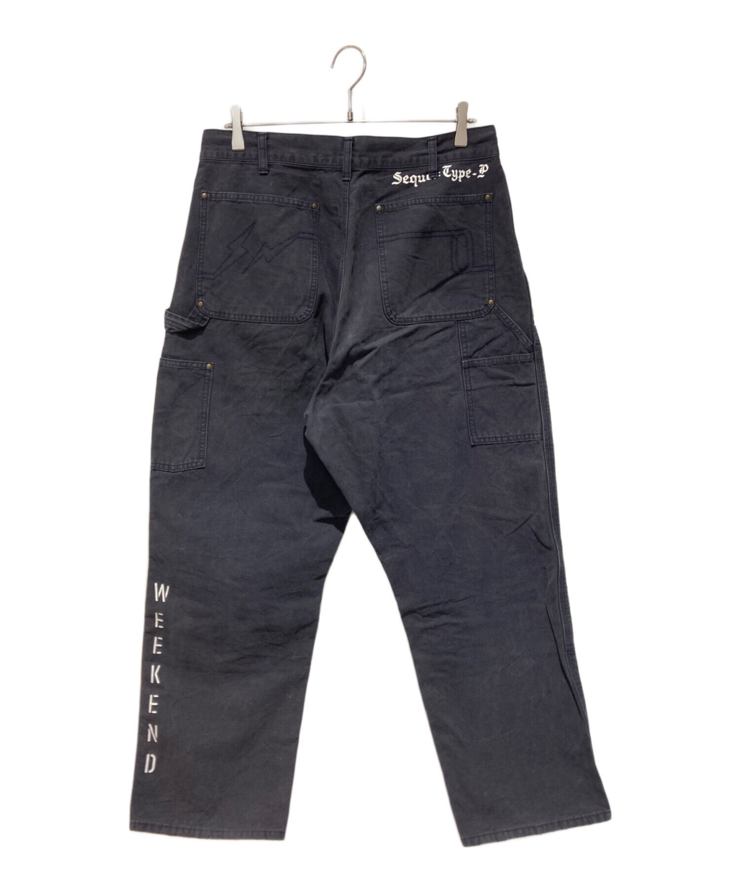 新品 SEQUEL シークエル PAINTER PANTS 黒 XL SEQUEL(シークエル) / PAINTER PANTS -TYPE-P- | 公式通販・JACK in