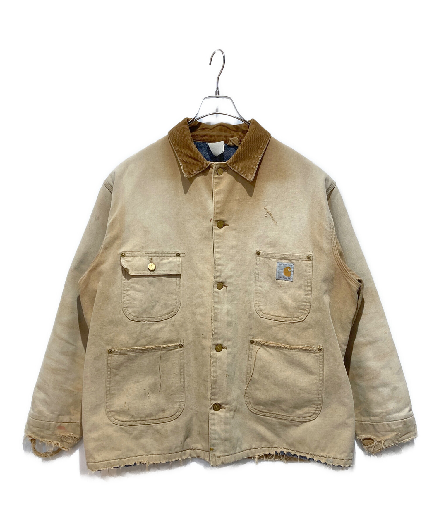 90's Carhartt ベージュ チョアコート アメリカ製 90's Carhartt ベージュ チョアコート アメリカ製 【公式通販】