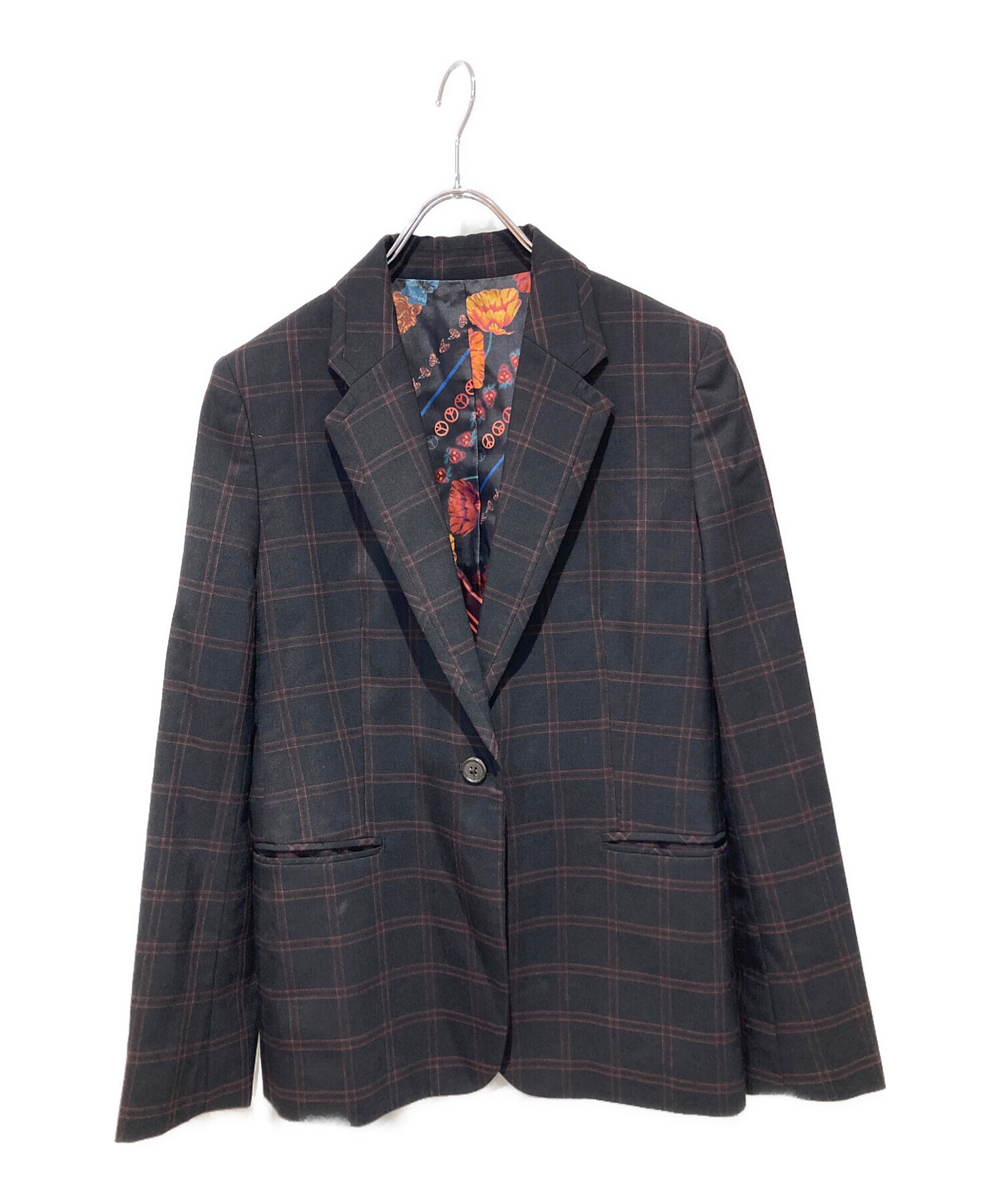 中古・古着通販】PAUL SMITH (ポールスミス) 裏地総柄チェック