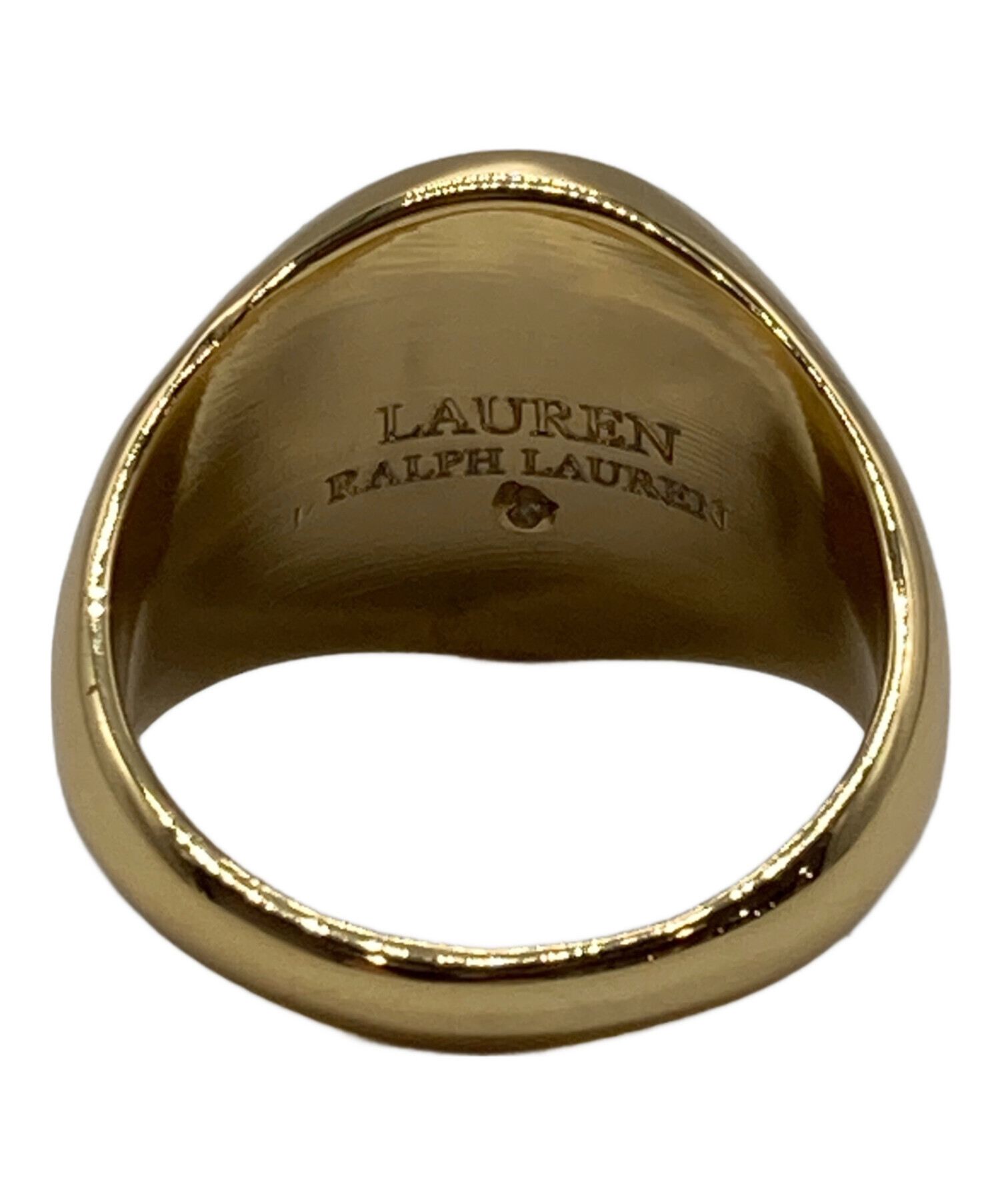 Ralph Lauren ゴールドリング R.L.刻印入り 中古・古着通販】LAUREN RALPH LAUREN (ローレンラルフローレン