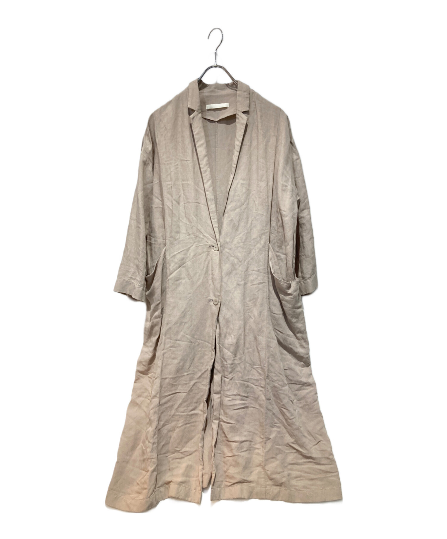 中古・古着通販】evam eva (エヴァムエヴァ) Bamboo Linen Jacket