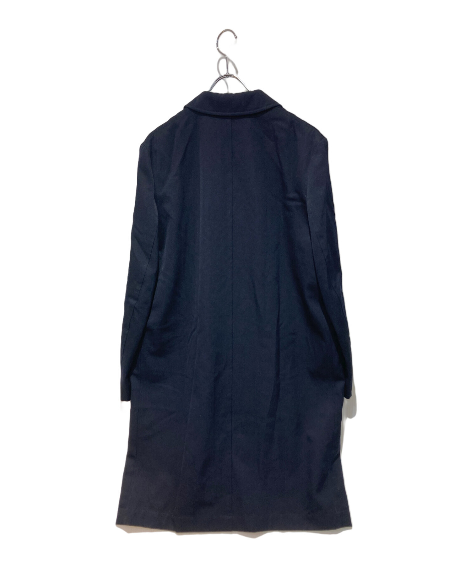 tricot COMME des GARÇONS ネイビー ロングコート tricot COMME des GARCONS トリココムデギャルソン GARCONS*シングル