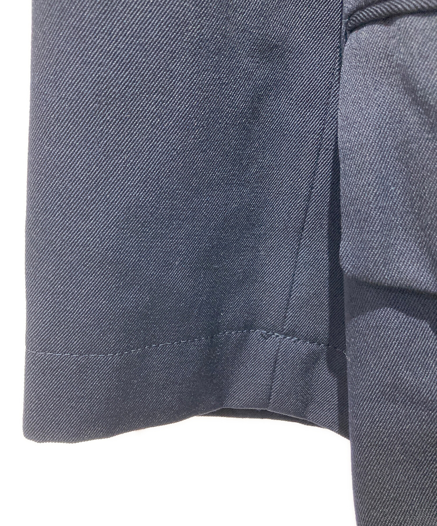 m*様 トリコ•コムデギャルソン　裏地ドット　コート　ネイビー　S tricot COMME des GARCONS トリココムデギャルソン GARCONS*シングル