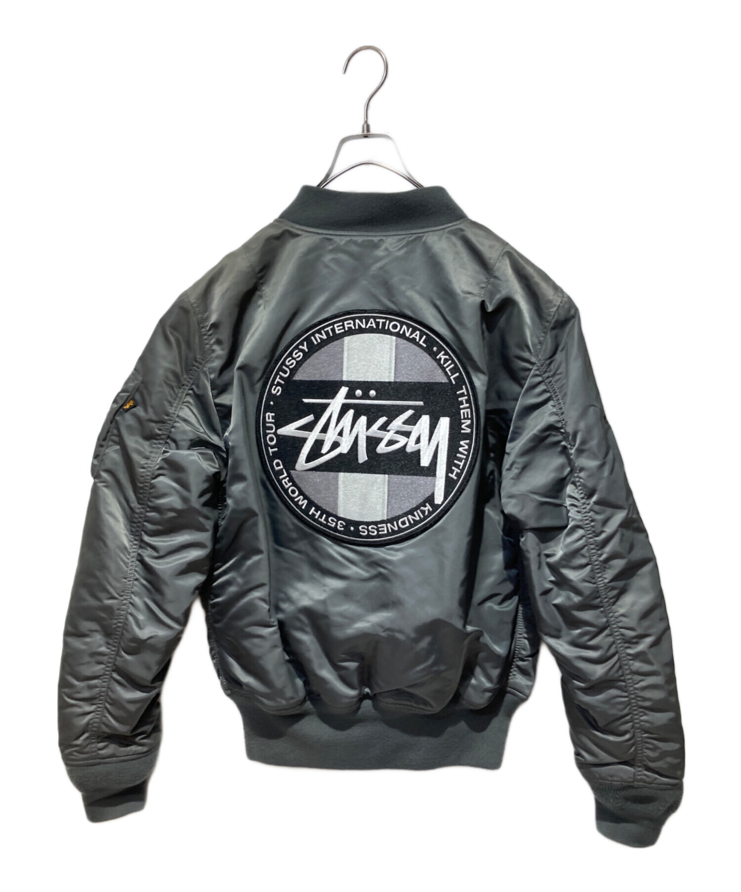 中古・古着通販】ALPHA (アルファ) stussy (ステューシー) 35周年MA-1 