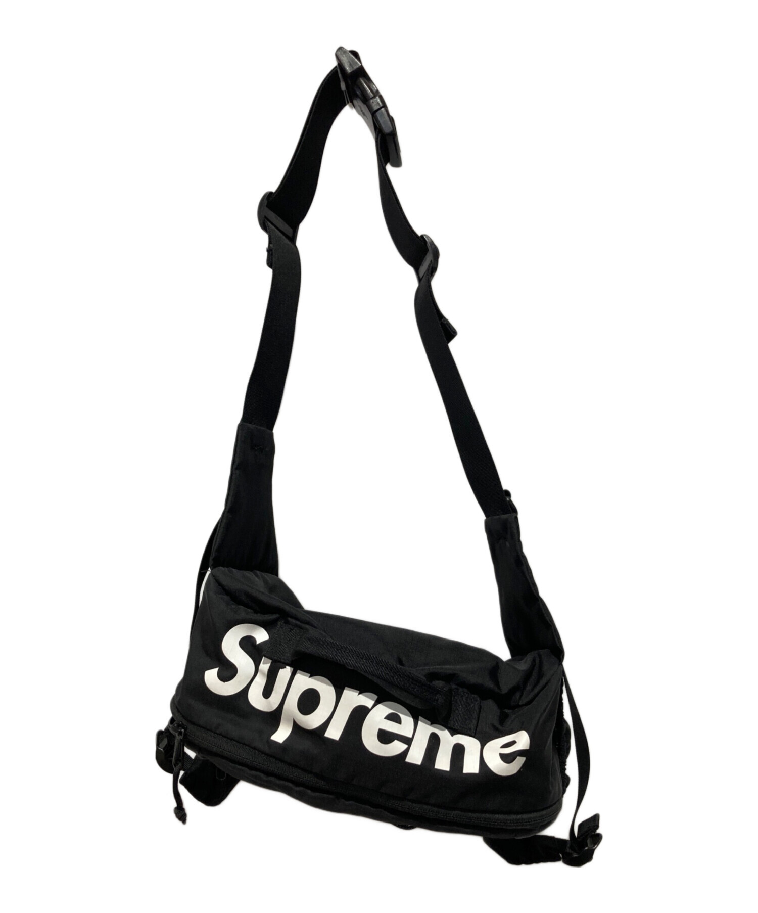 中古・古着通販】SUPREME (シュプリーム) Waist Bag ブラック 