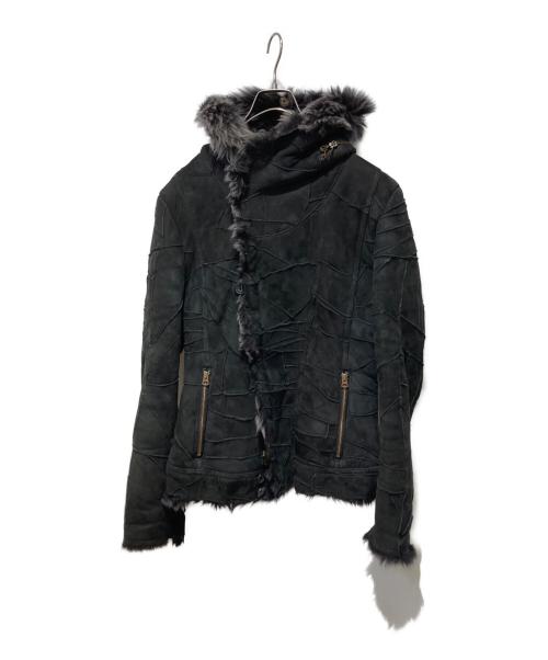 【美品】TORNADO MART　コート　ファー生地　レザー　ブラック 3003008925242033_01_7072w.jpeg