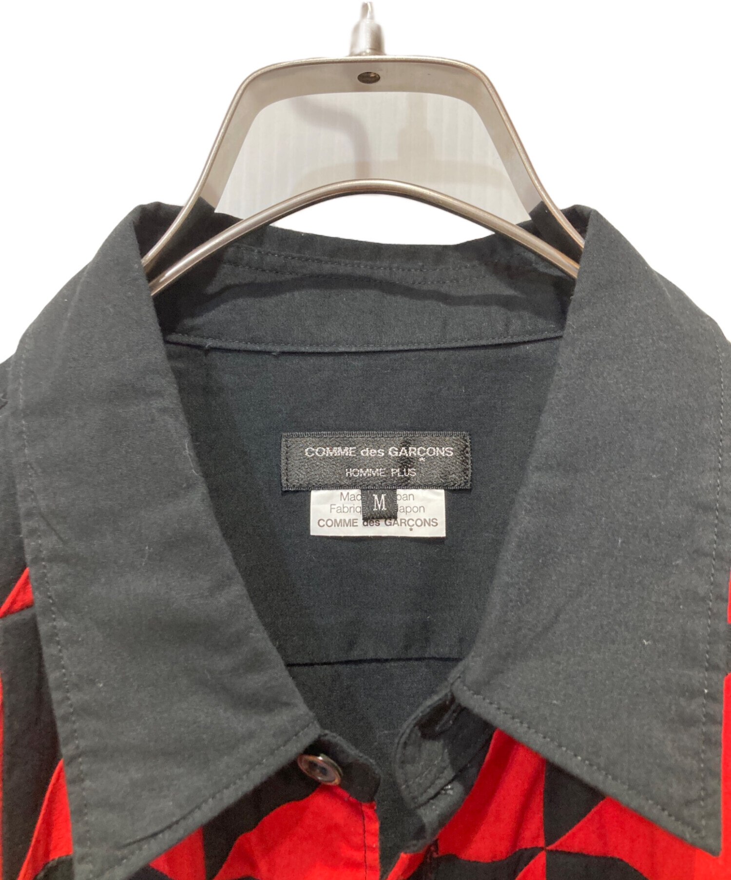 COMME des GARCONS HOMME PLUS パッチワーク シャツ 新品同様 COMME 