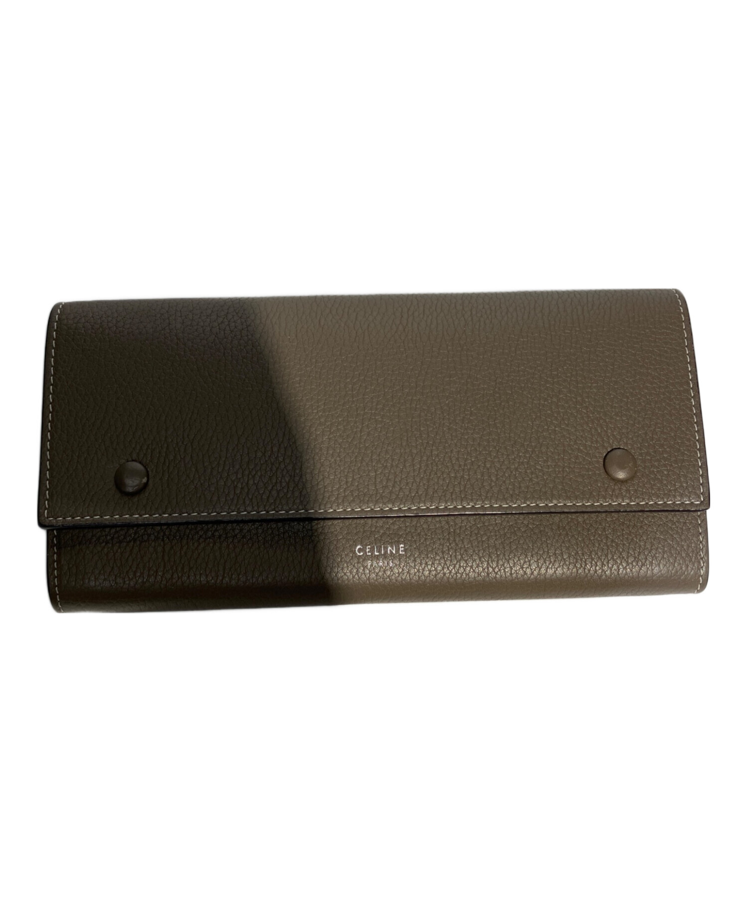 中古・古着通販】CELINE (セリーヌ) 長財布 グレー｜ブランド・古着