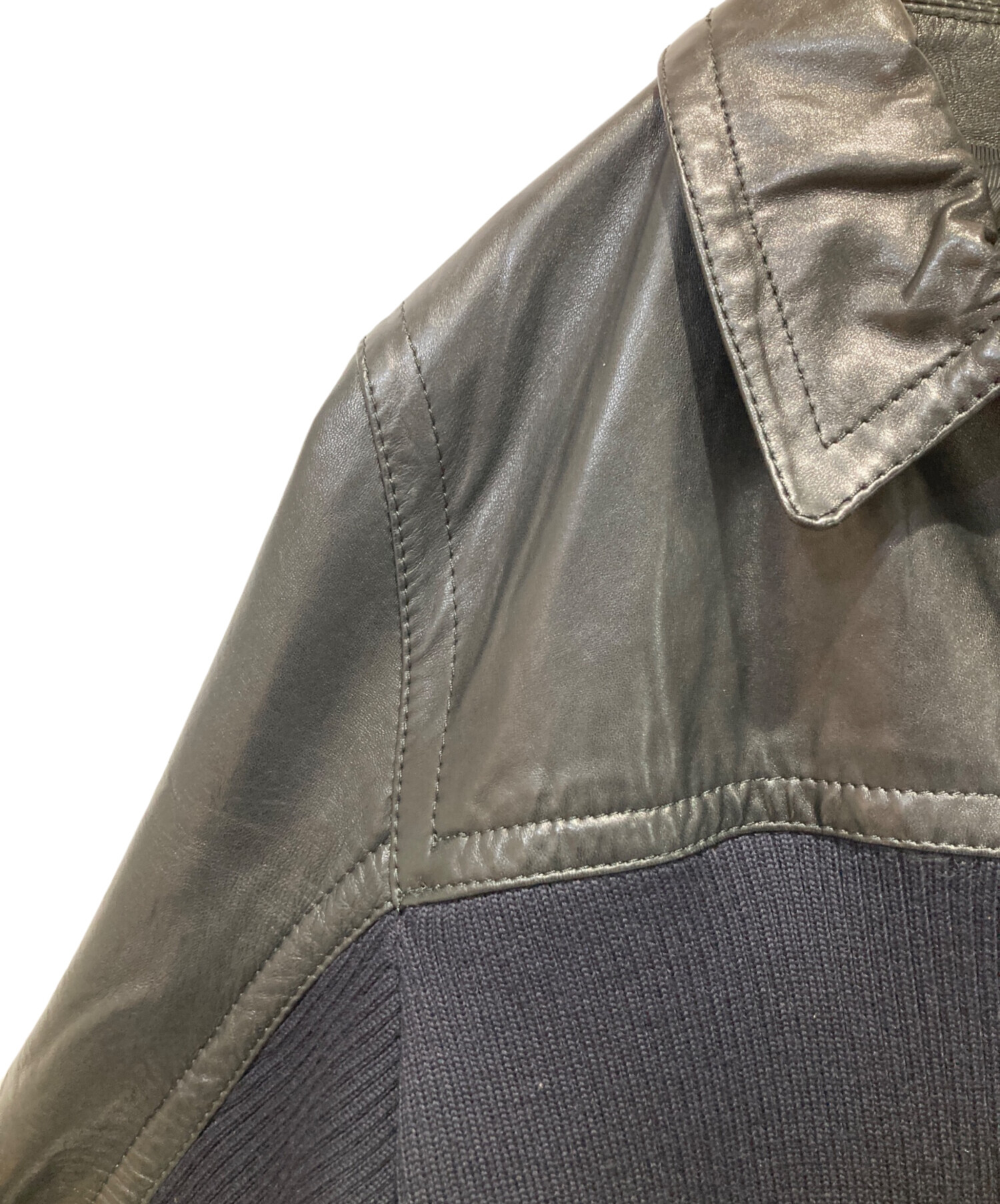 中古・古着通販】DIRK BIKKEMBERGS (ダークビッケンバーグ) レザー