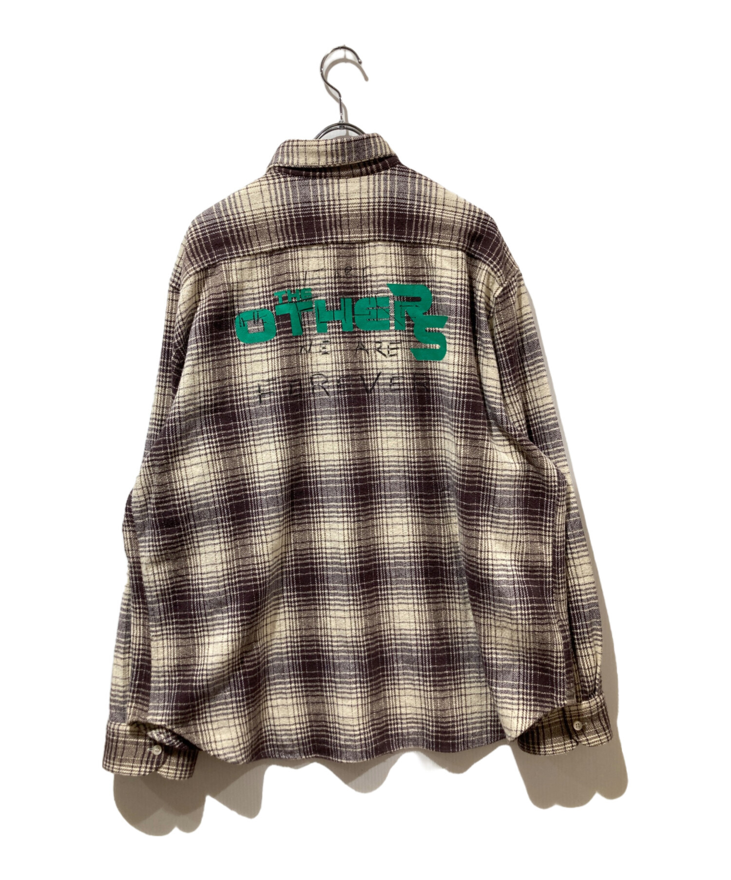 RAF BY RAF SIMONS ラフシモンズ　フード付きシャツ 中古・古着通販】RAF SIMONS (ラフシモンズ) 20AW BIG FIT THE OTHERS