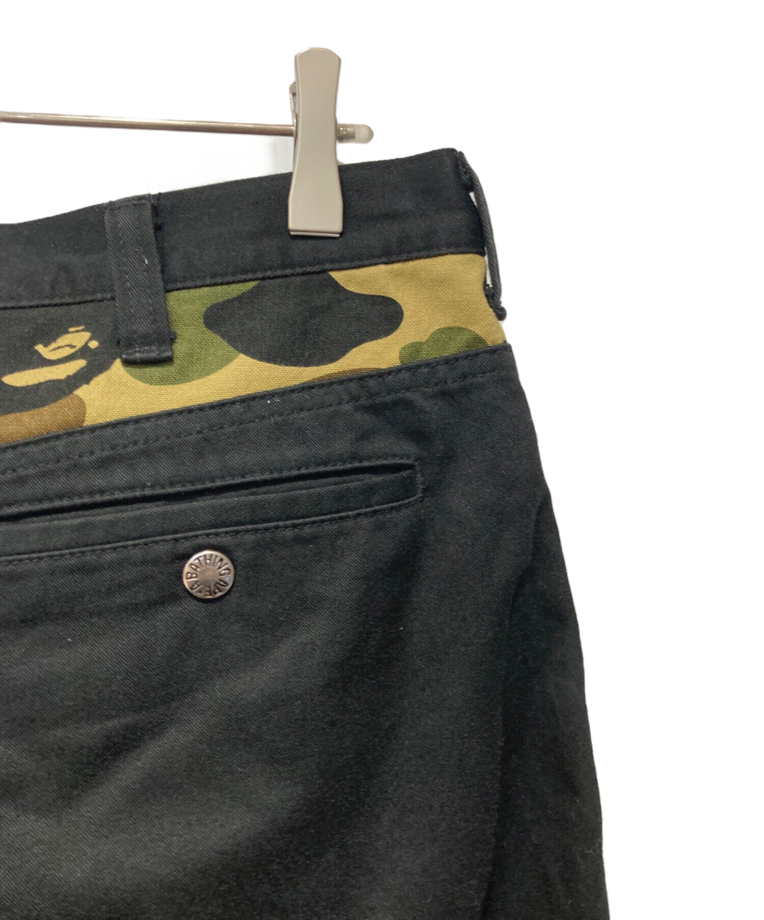 A・BATHING APE ブラック チノパン BAPE ブラック チノパン 【公式通販】