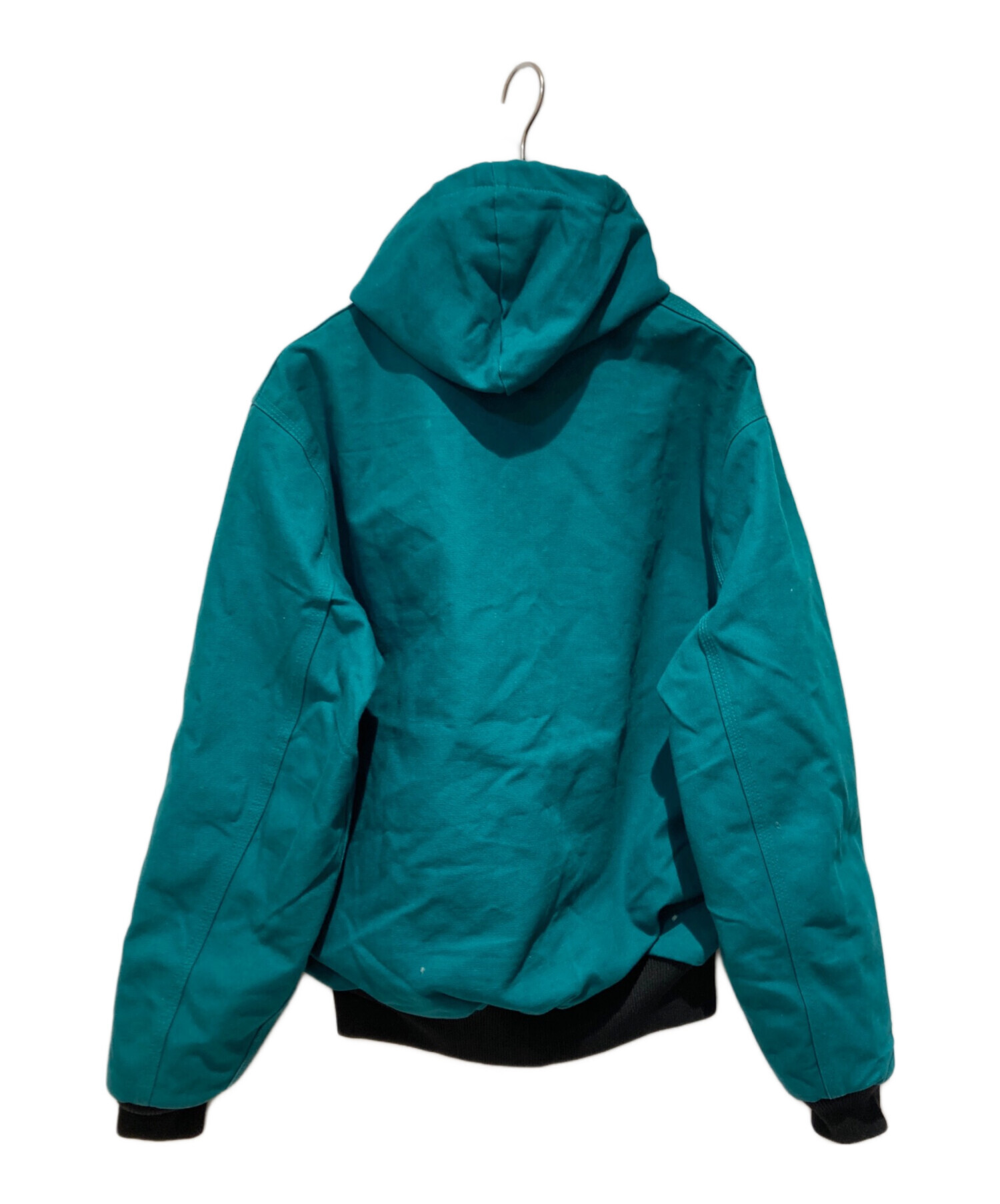 Carhartt フード付きジャンパー 青緑 Carhartt フード付きジャケット 