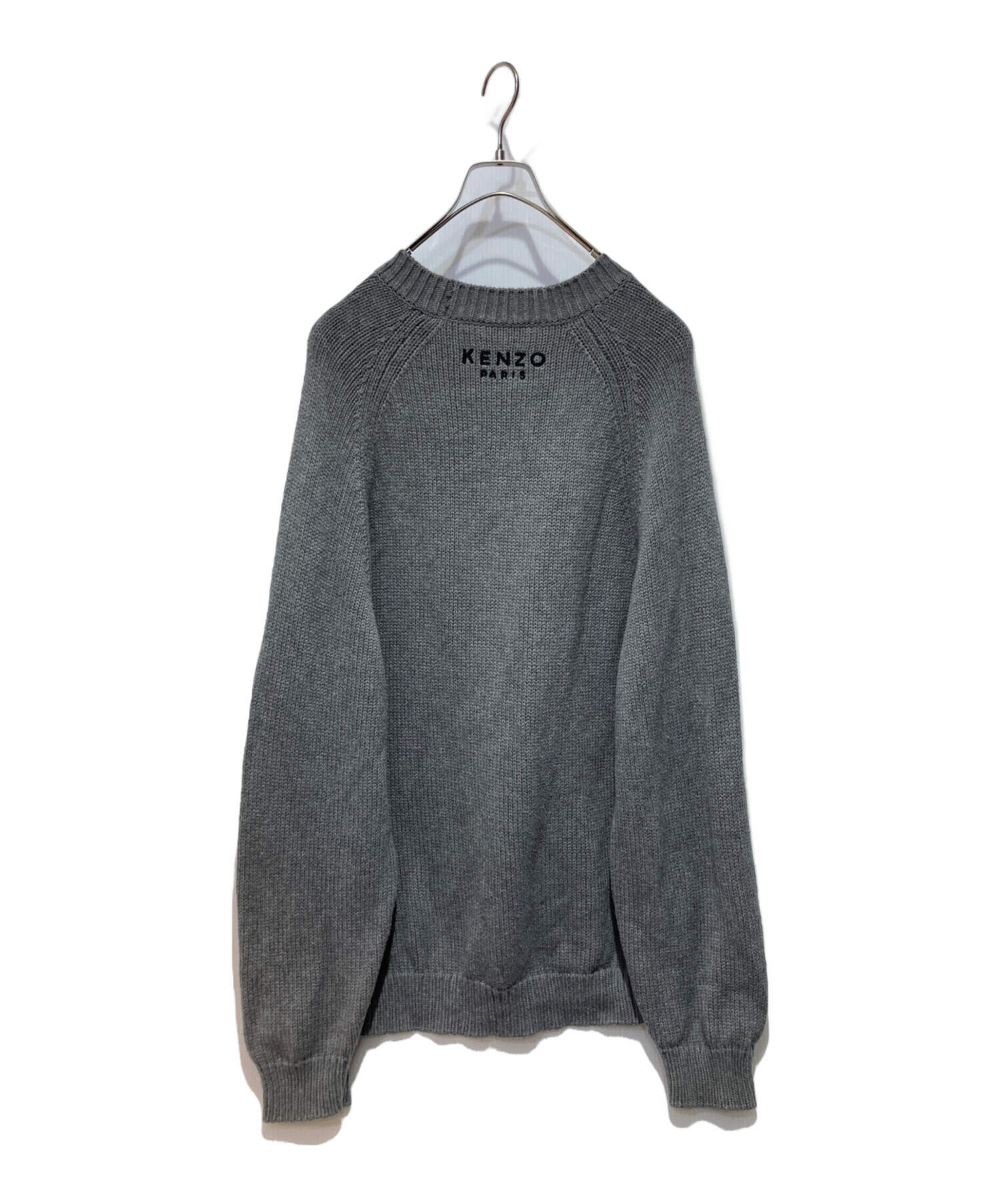 中古・古着通販】KENZO (ケンゾー) Boke Flower Knit グレー サイズ:M