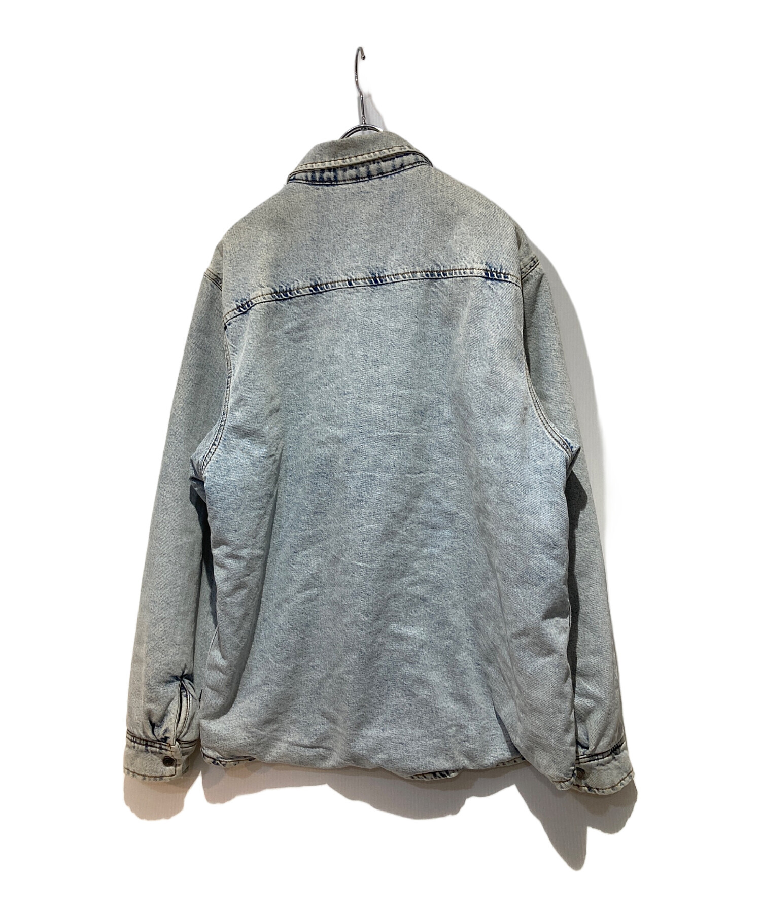 中古・古着通販】stussy (ステューシー) ボアデニムランチジャケット